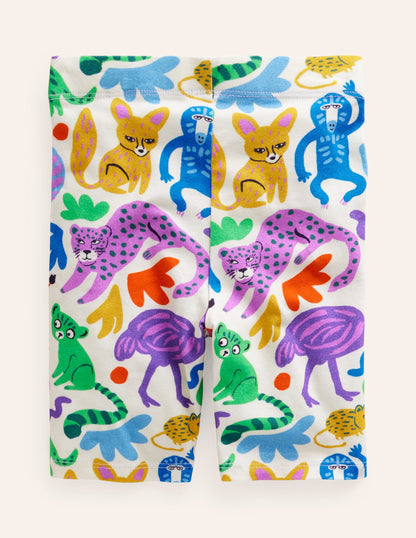 Cycling Shorts-Multi Safari Friends-2