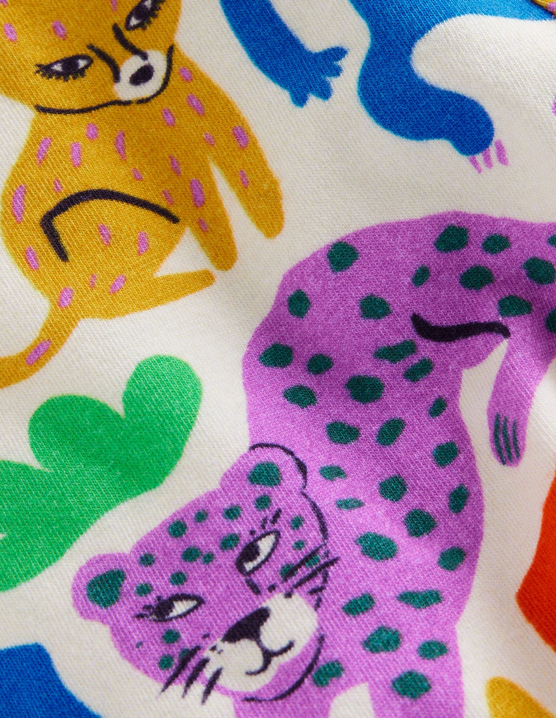 Cycling Shorts-Multi Safari Friends-3