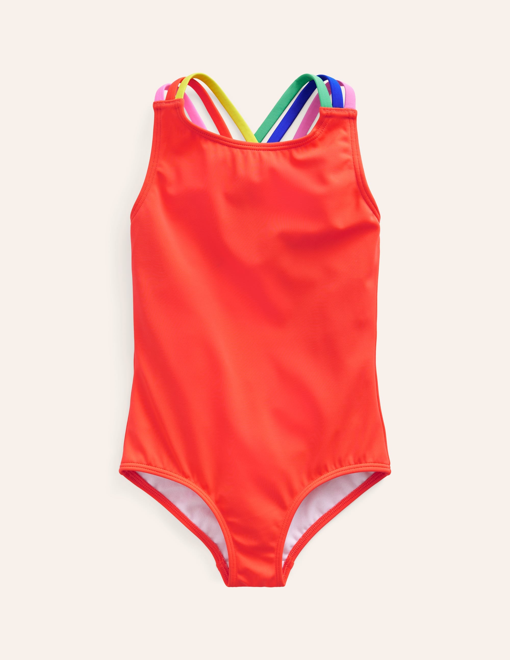 Rainbow Cross-Back Swimsuit-Clementina - Image 1