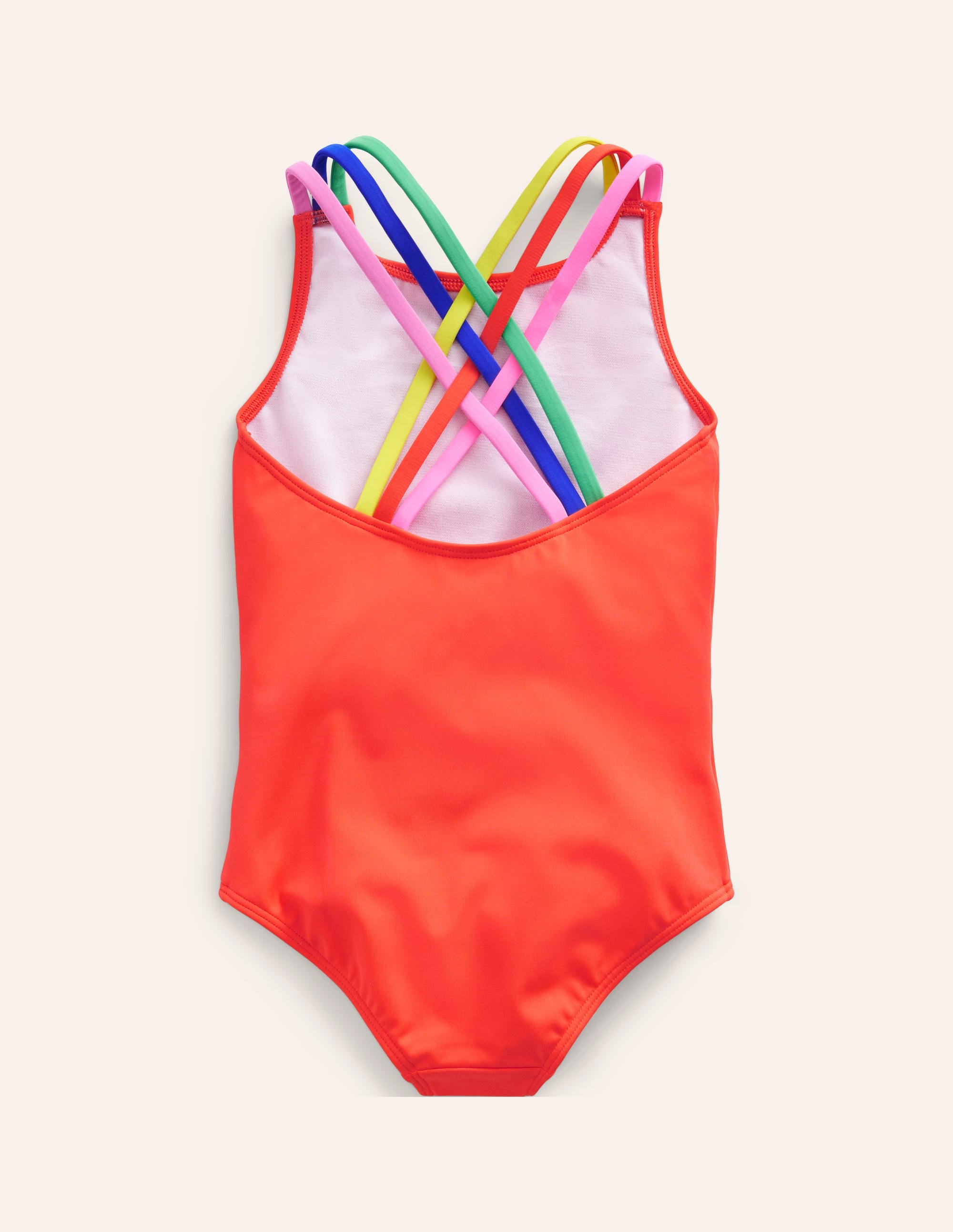 Rainbow Cross-Back Swimsuit-Clementina - Image 2