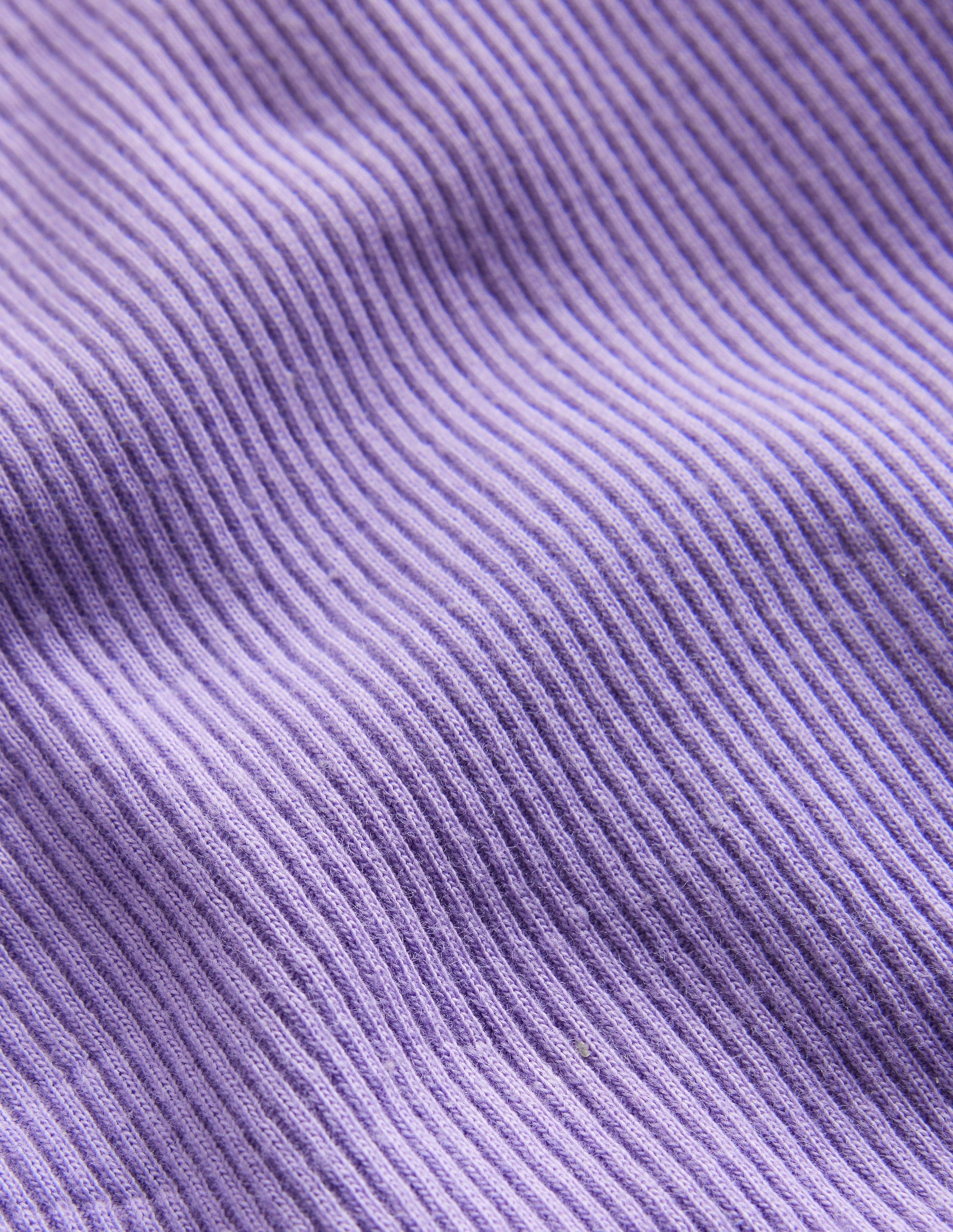Ribbed Short Sleeve T-Shirt-Parma Violet-3