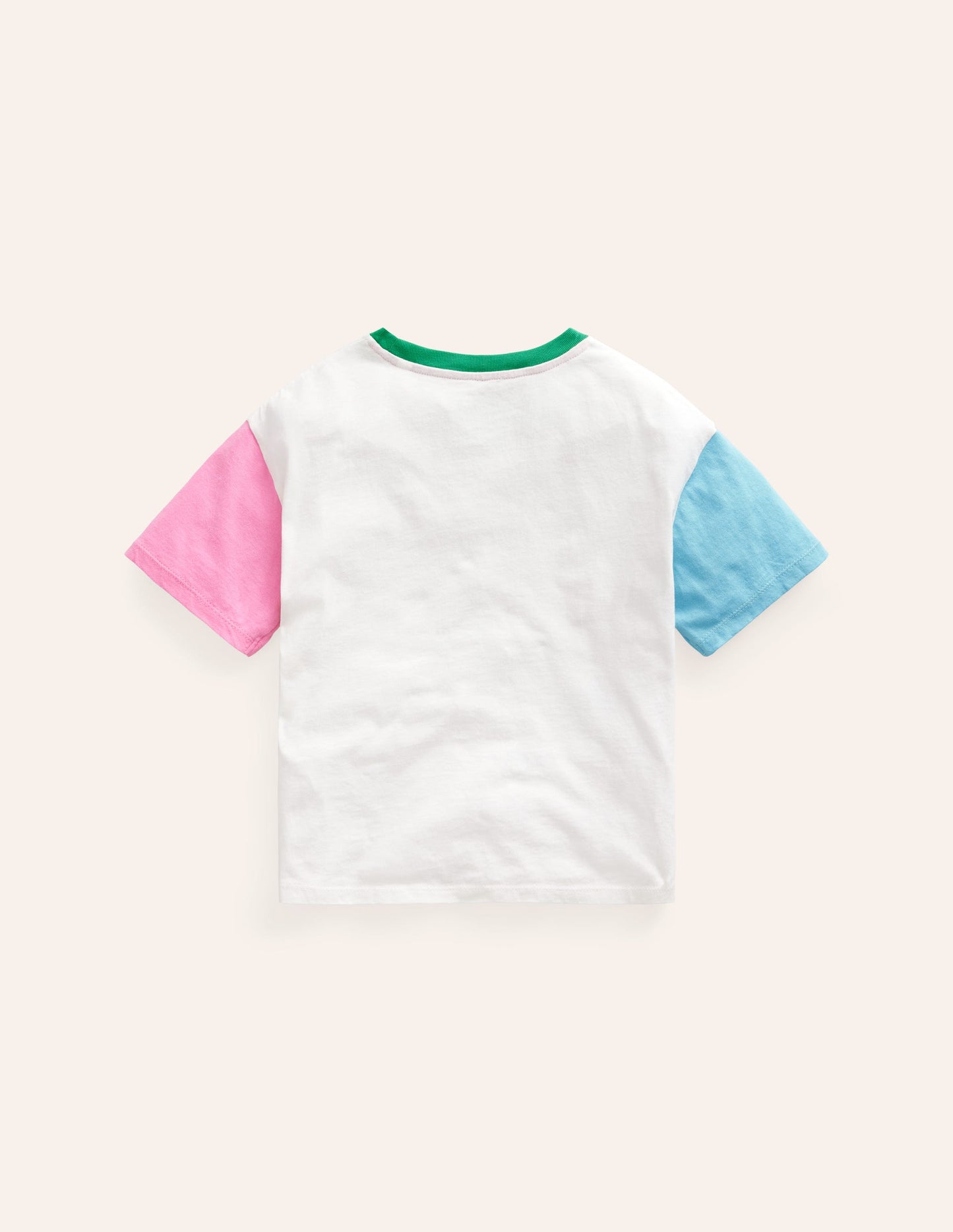 Boucle Relaxed T-shirt-Vanilla White Escape To Nature