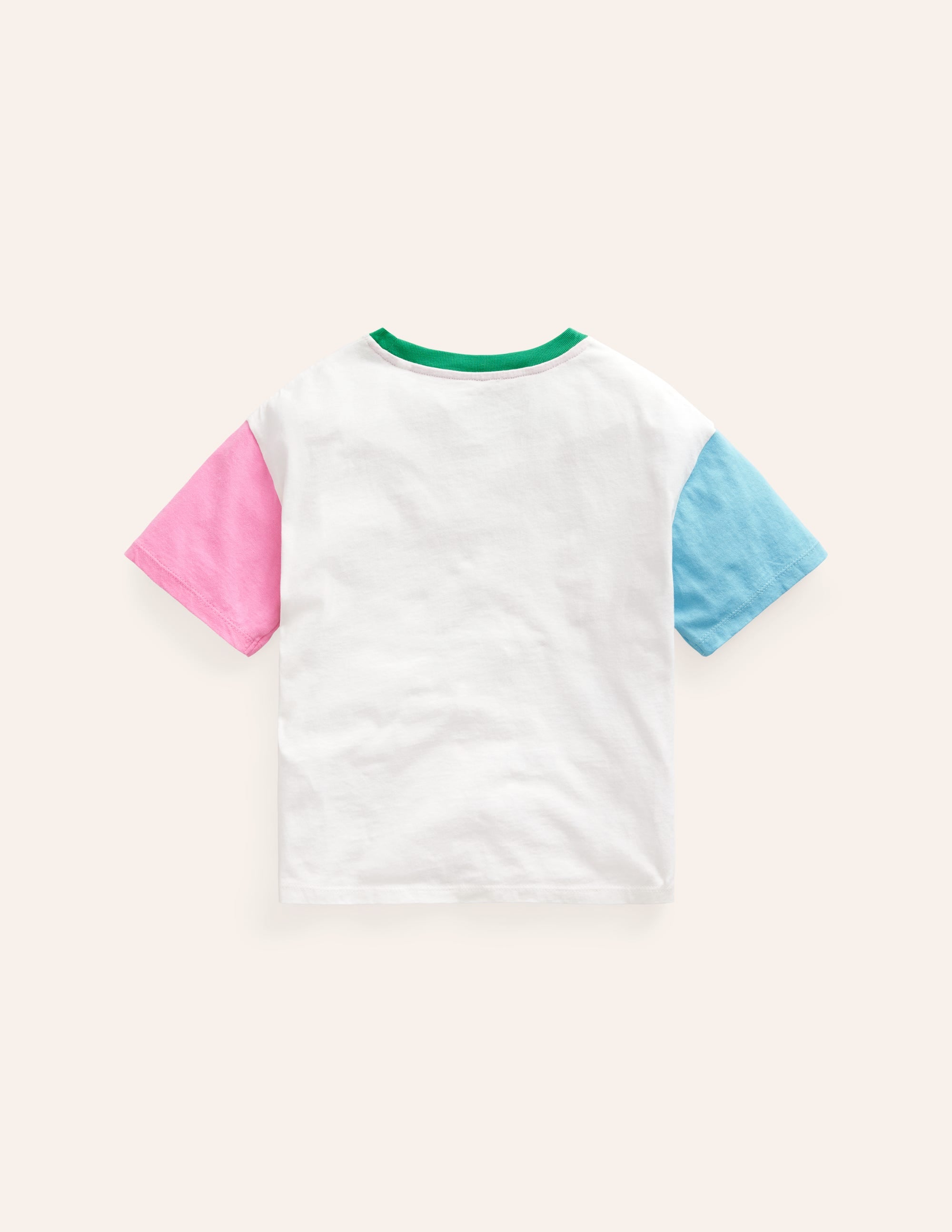 Boucle Relaxed T-shirt-Vanilla White Escape To Nature - Image 2