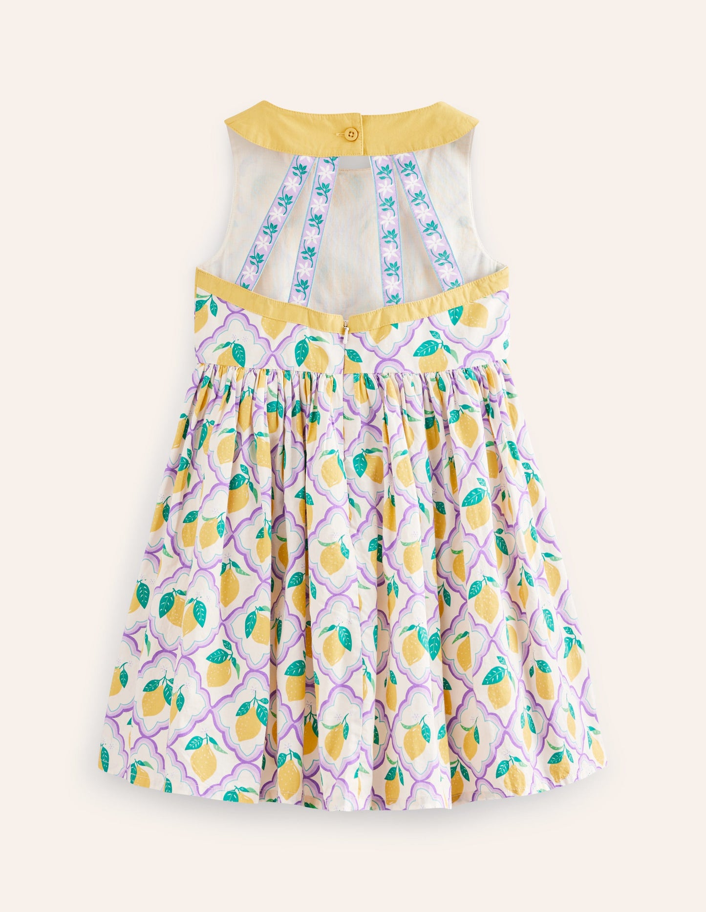 Back Detail Dress-Lavender Lemon Grove