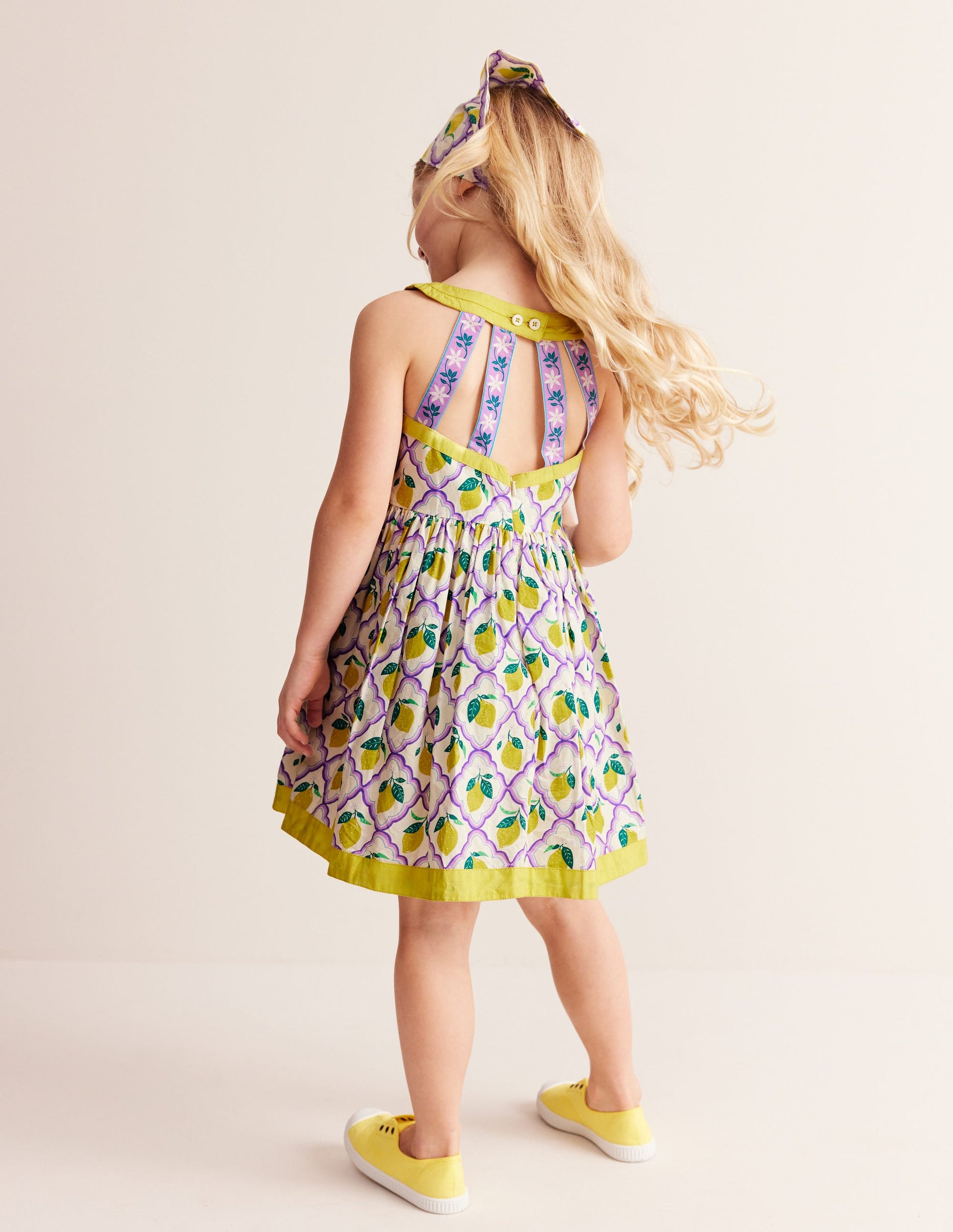 Back Detail Dress-Lavender Lemon Grove-2