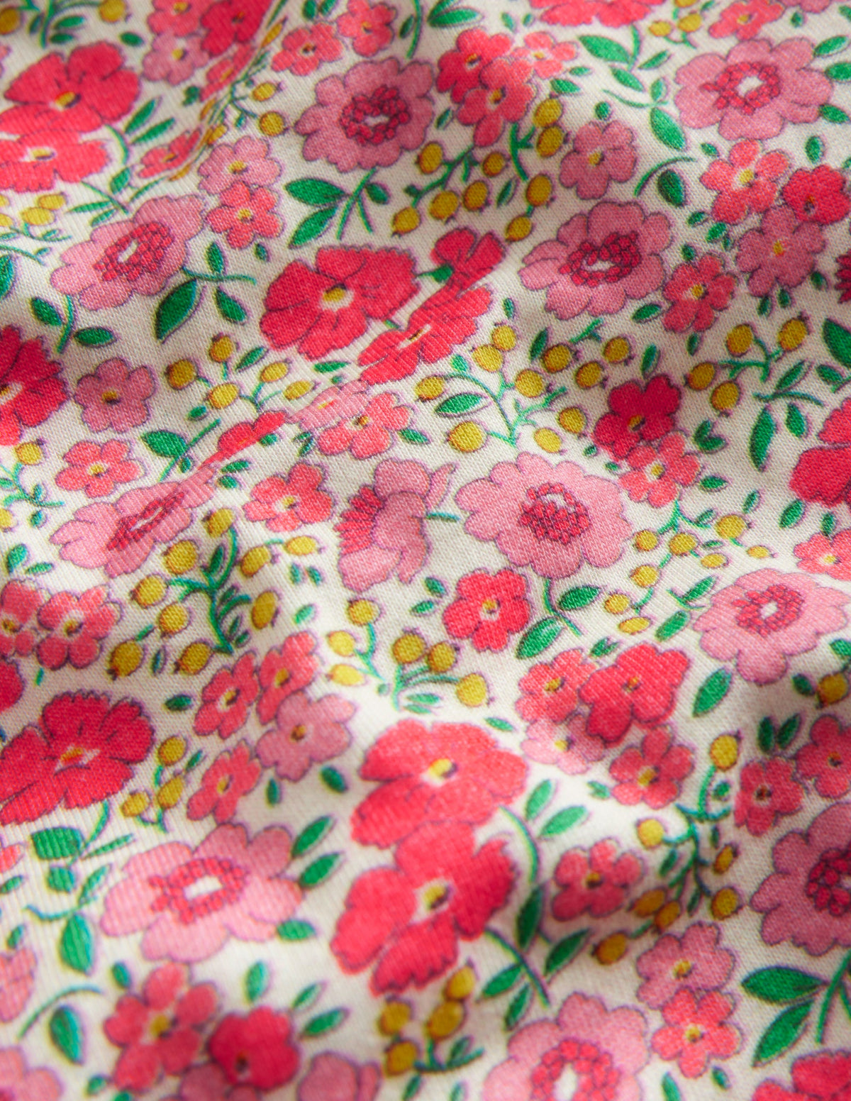 Snug Short John Pyjamas-Pink Flowerbed-3