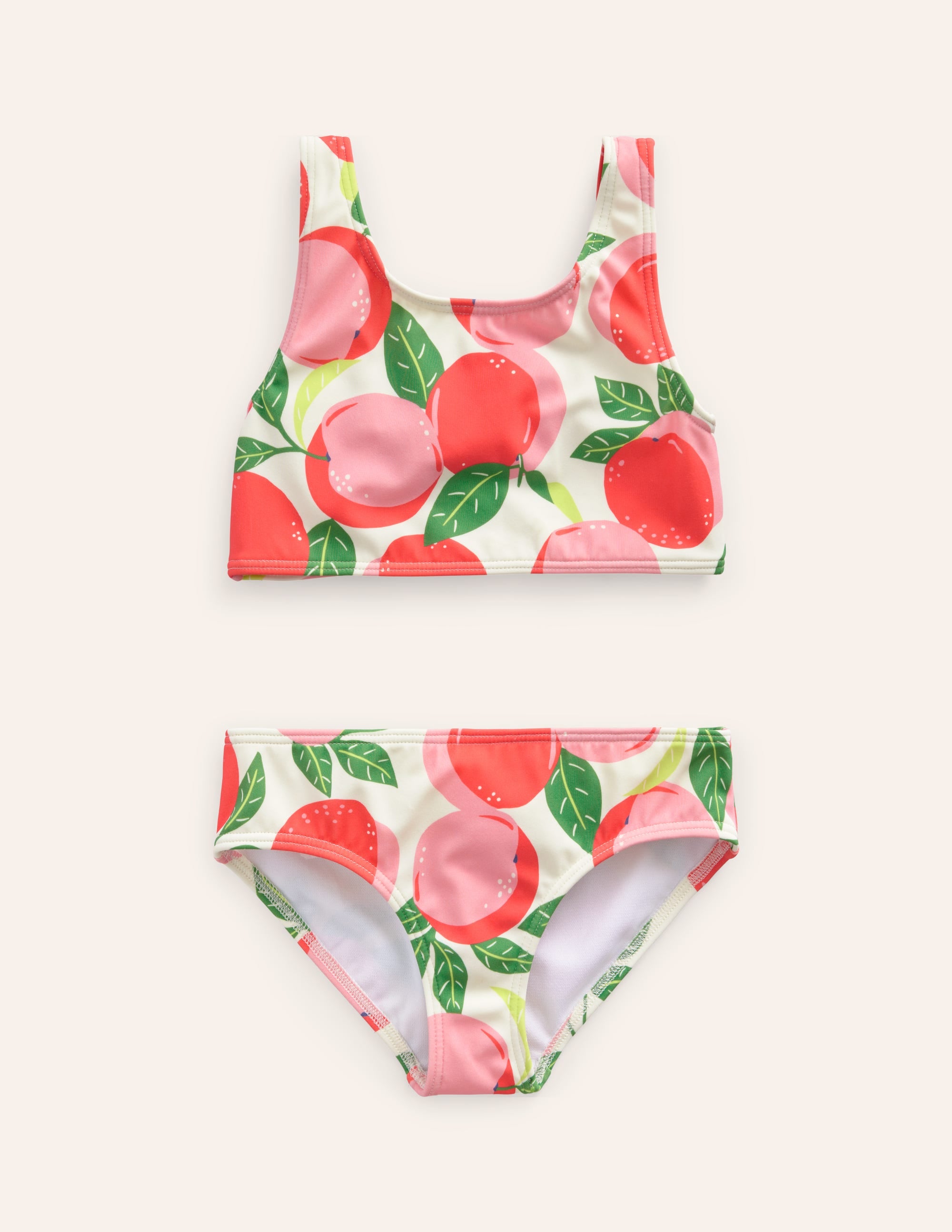 Fun Printed Bikini-Provence Dusty Pink Peaches - Image 1
