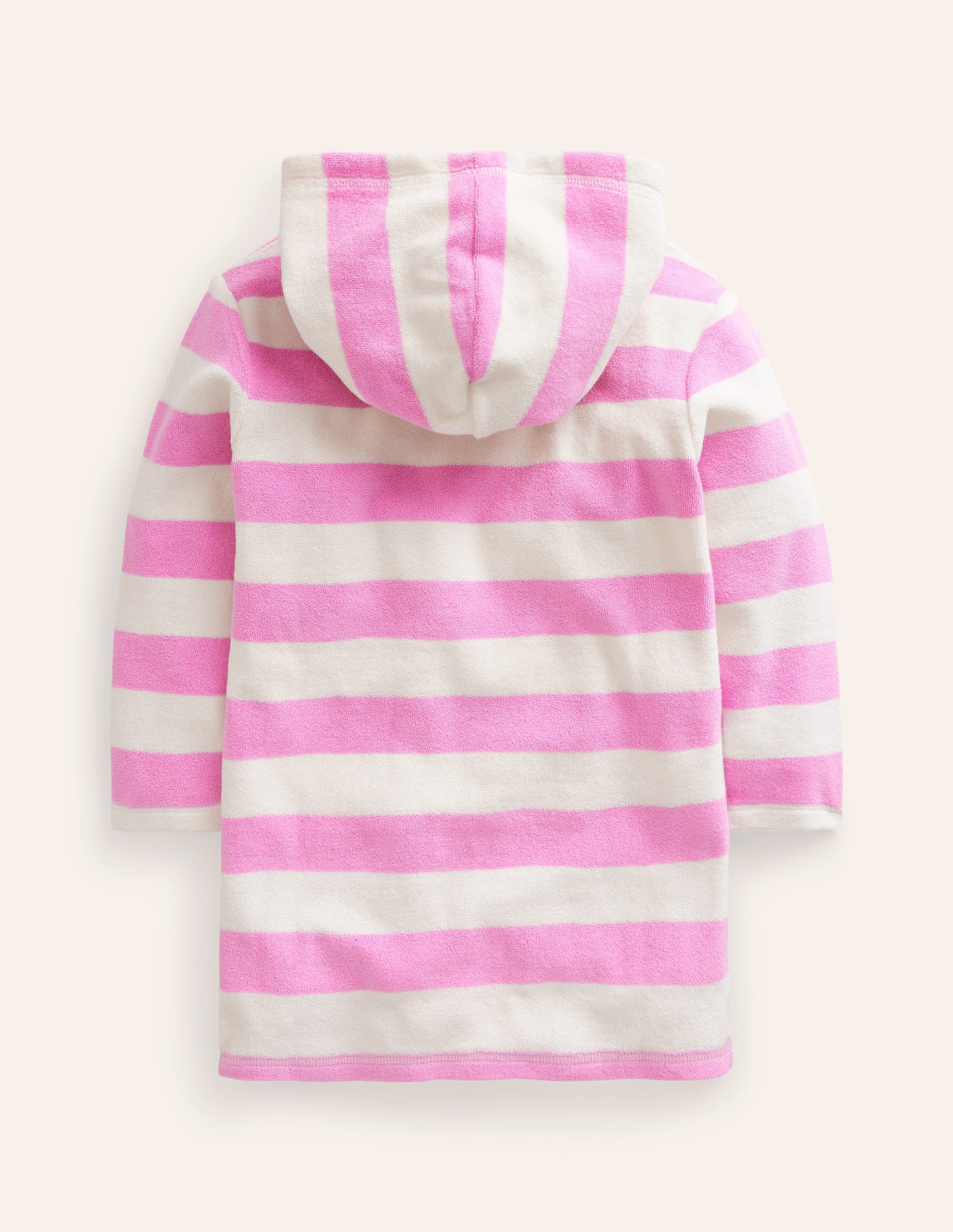 Appliqué Towelling Throw-On-Pink/Vanilla Pod Ice Creams-3