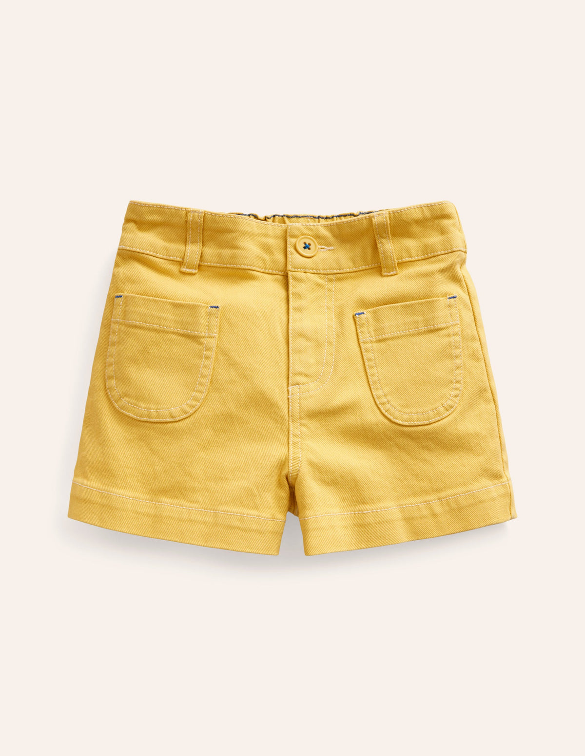High Waisted Shorts-Lemon - Image 1
