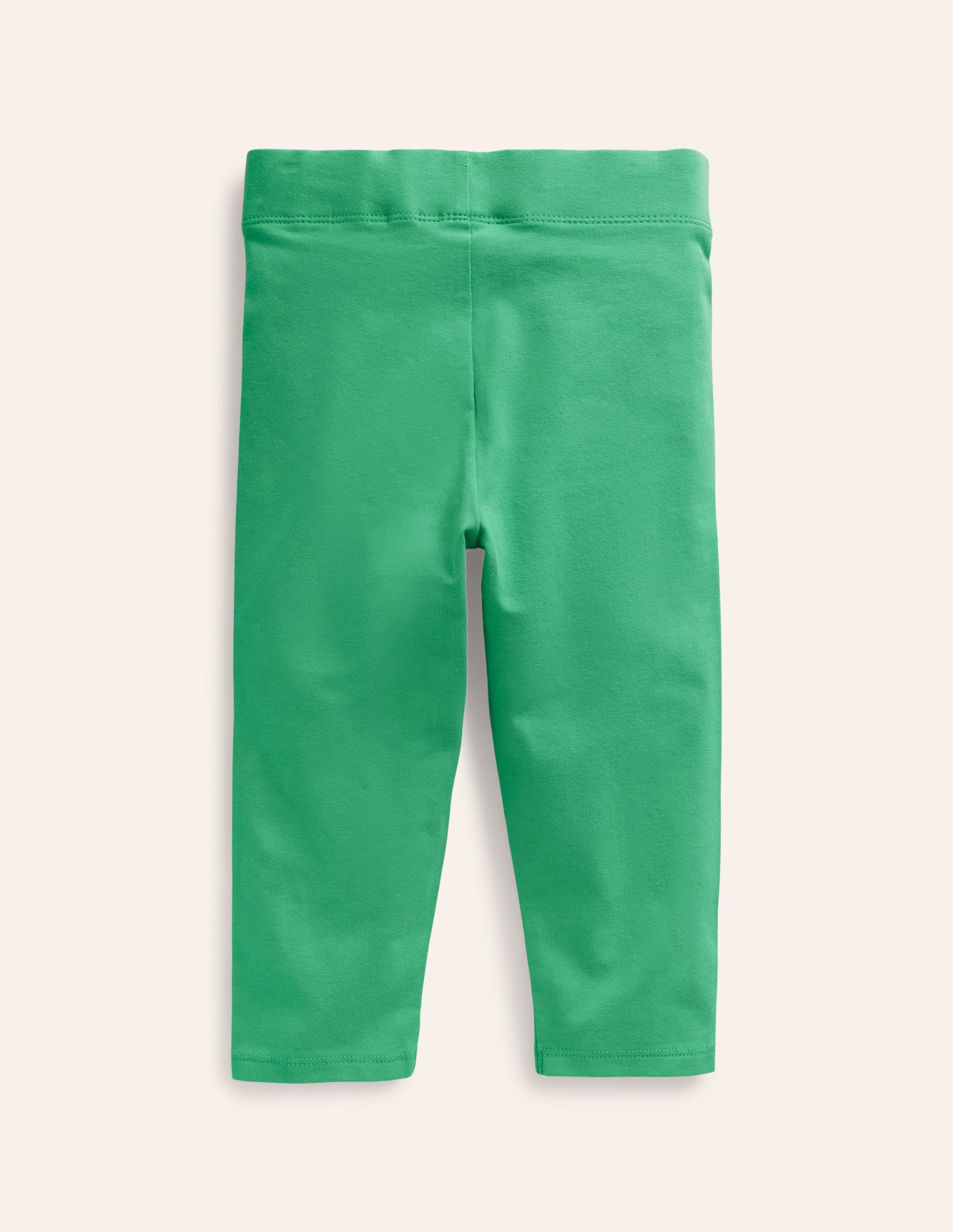 Cropped Leggings-Pea Green-2
