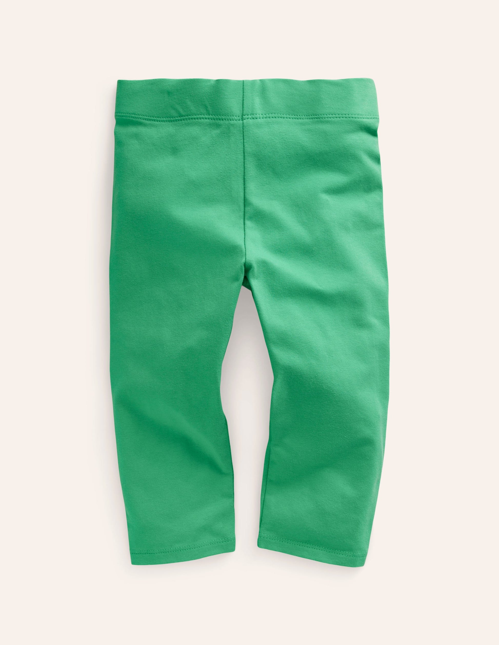 Cropped Leggings-Pea Green-1