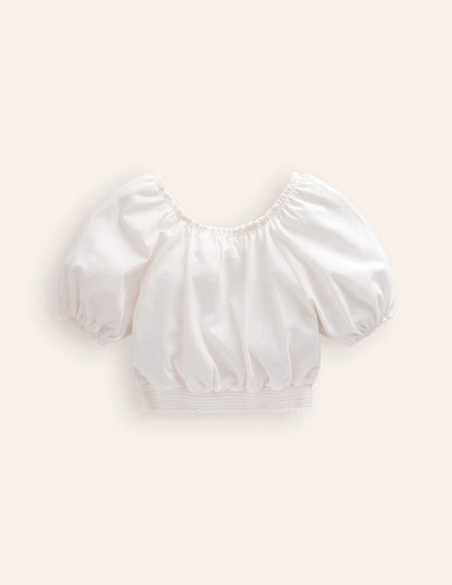 Bubble Top-White-2