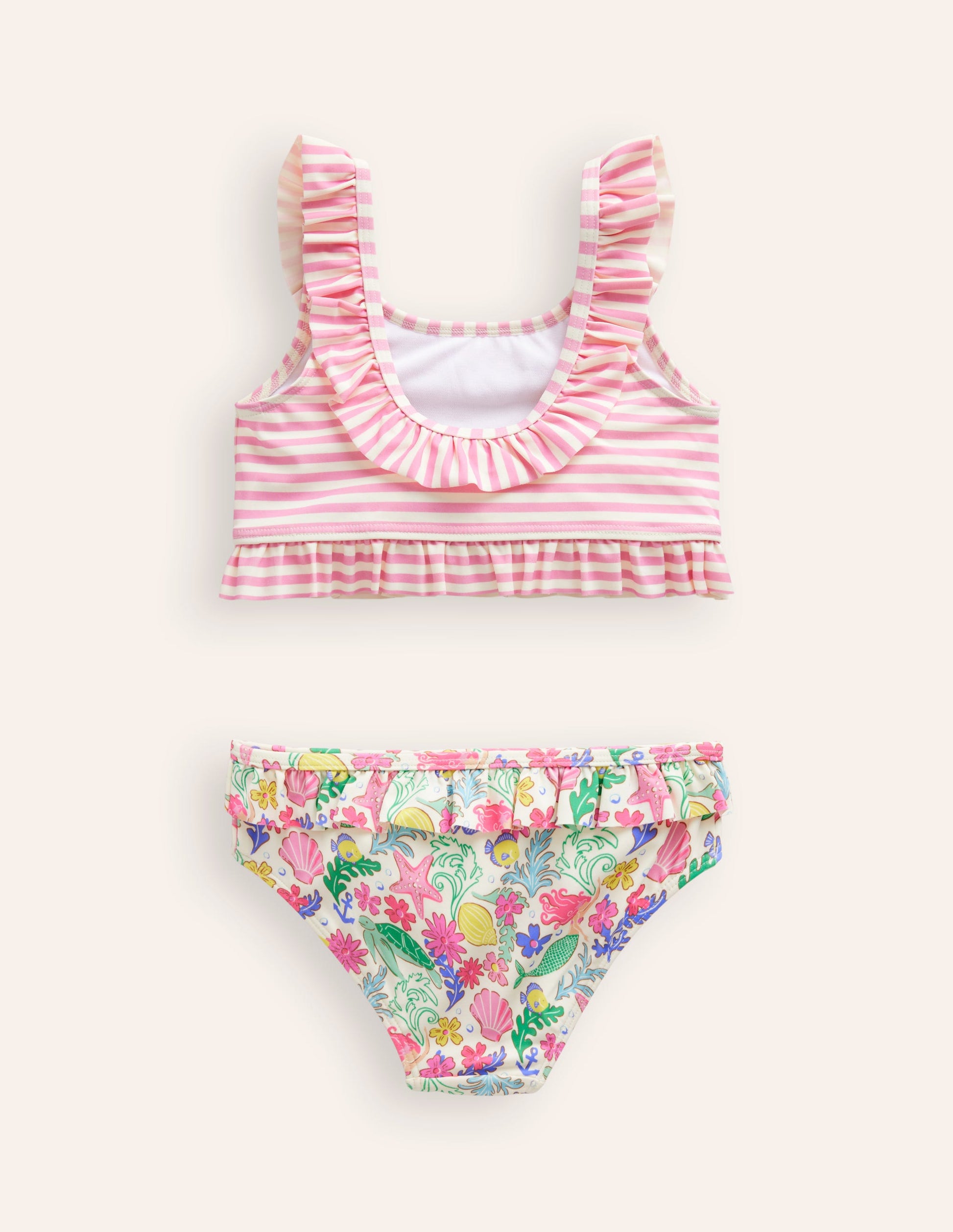Frilly Hotchpotch Bikini-Multi Mermaid Ditsy-2