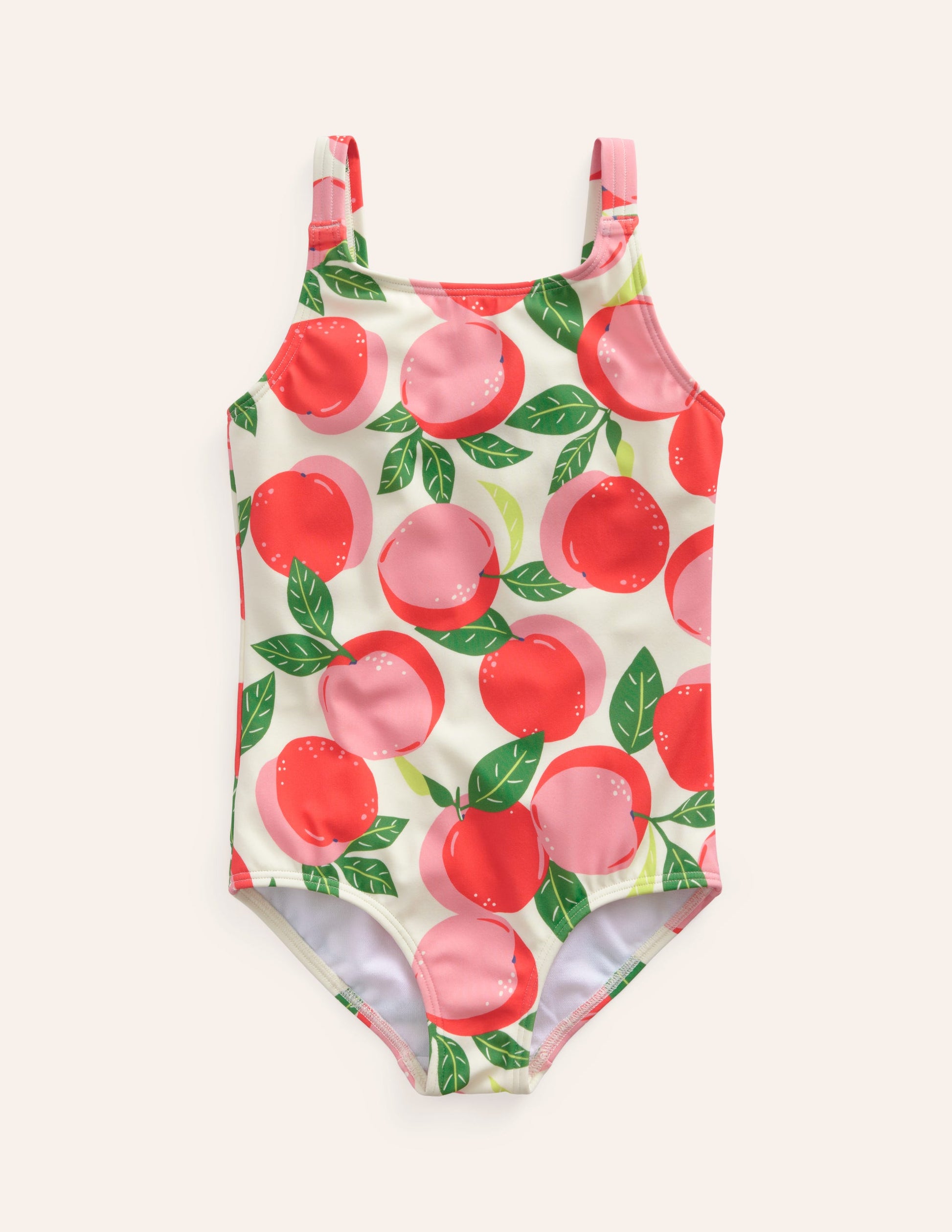 Fun Printed Swimsuit-Provence Dusty Pink Peaches-1