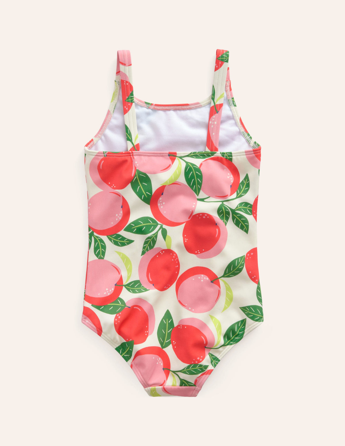 Fun Printed Swimsuit-Provence Dusty Pink Peaches - Image 2