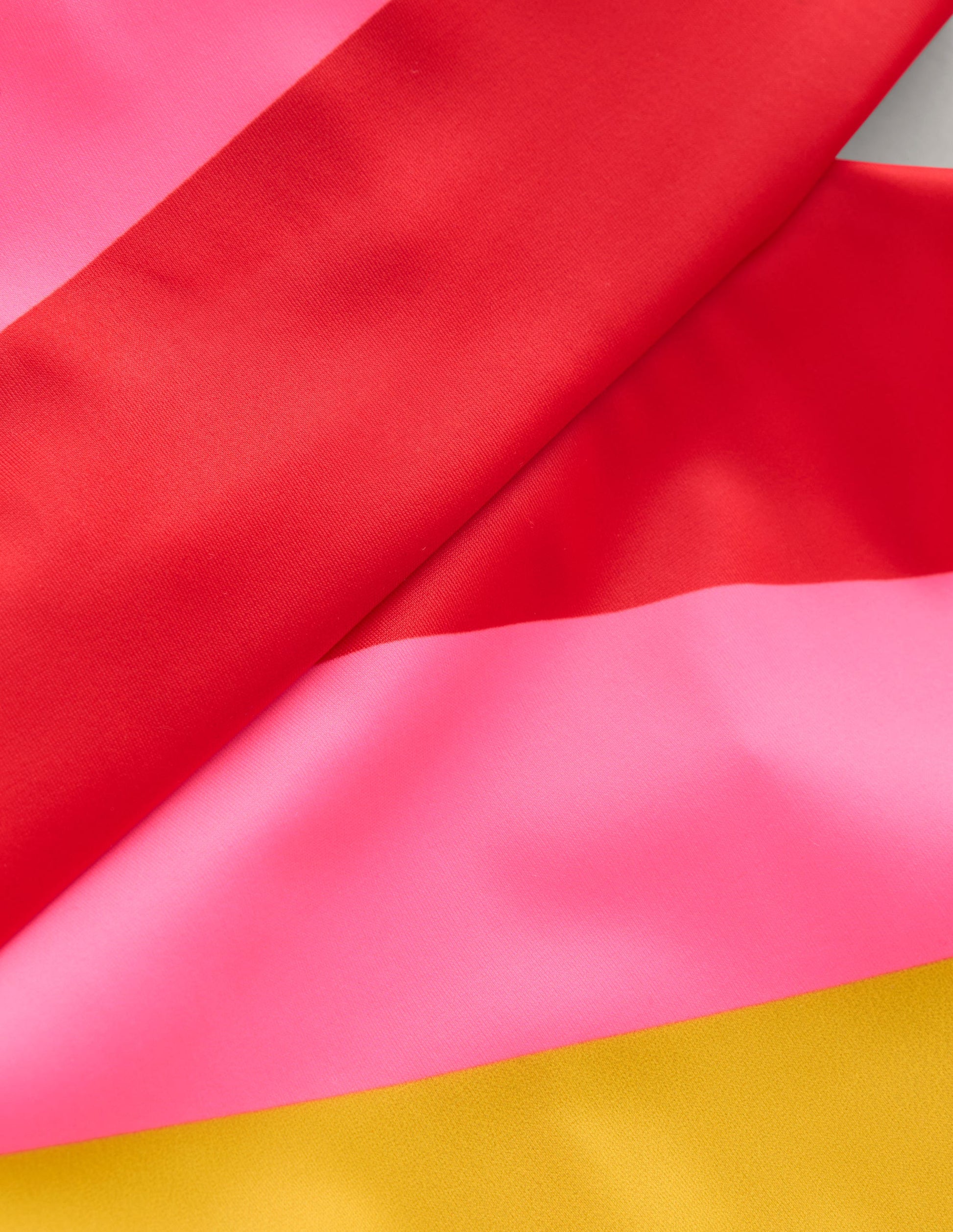 Cut Out Swimsuit-Festival Pink Rainbow-3