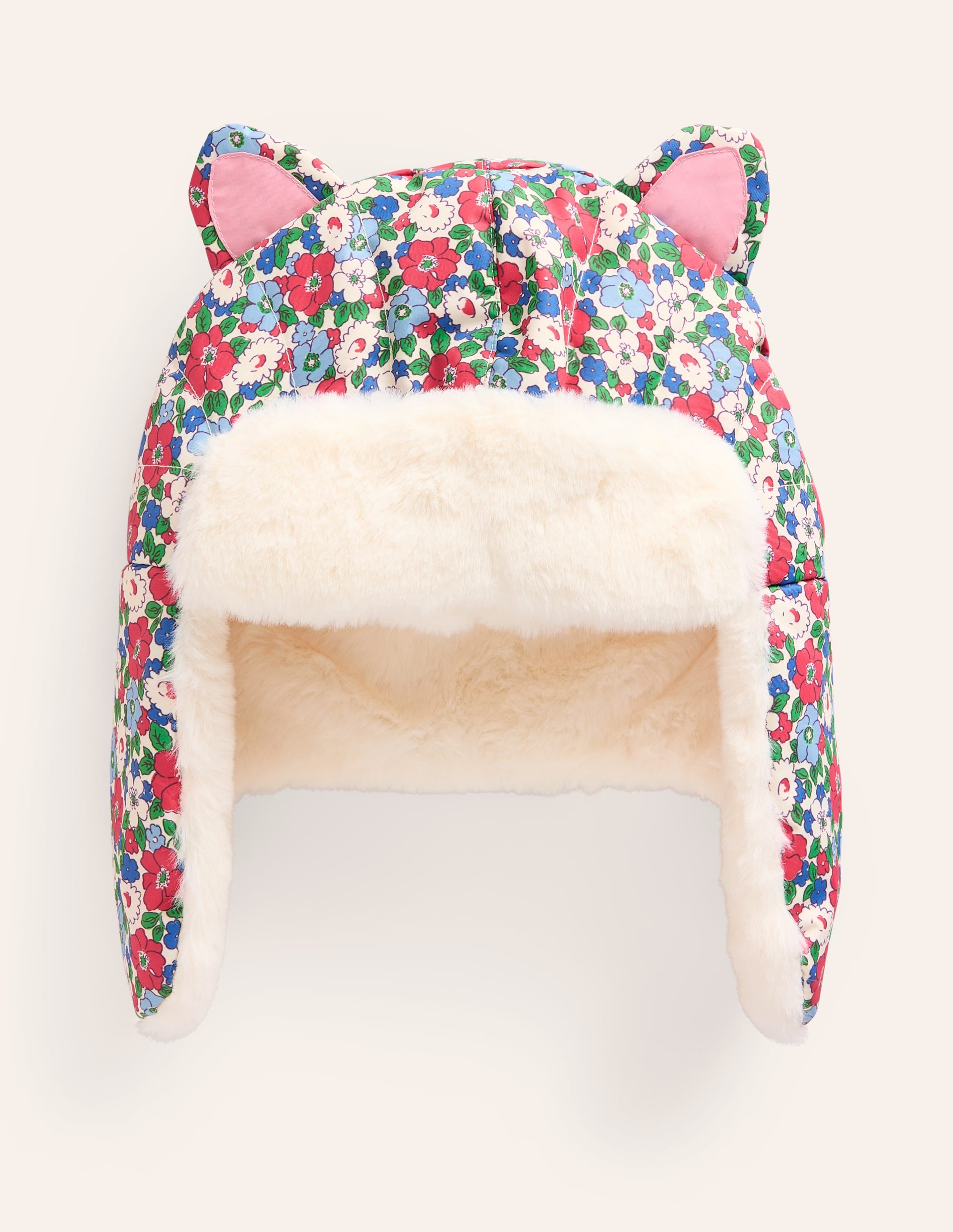 Trapper Hat-Glacier Blue Floral - Image 1