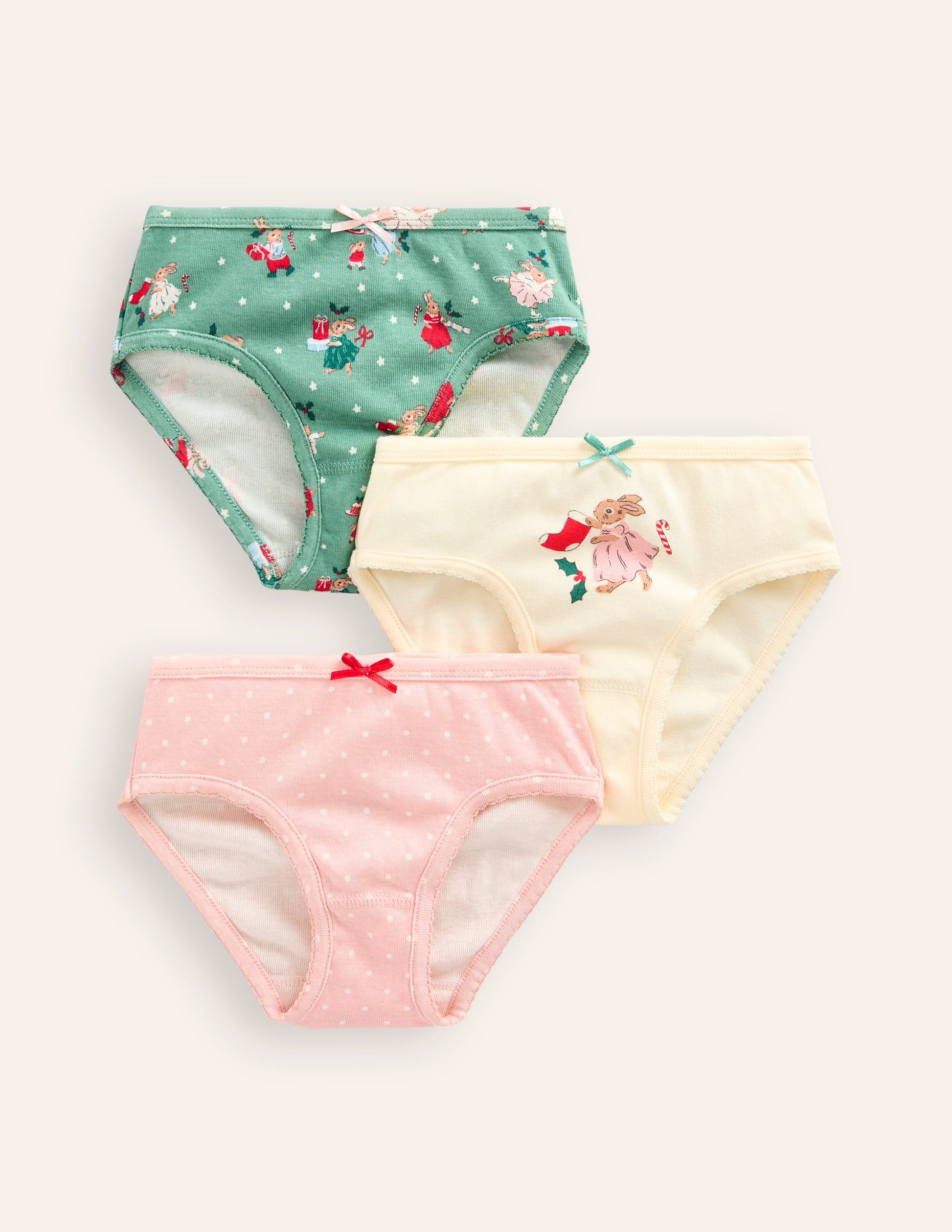 Pants 3 Pack-Csarite Festive Bunny-1