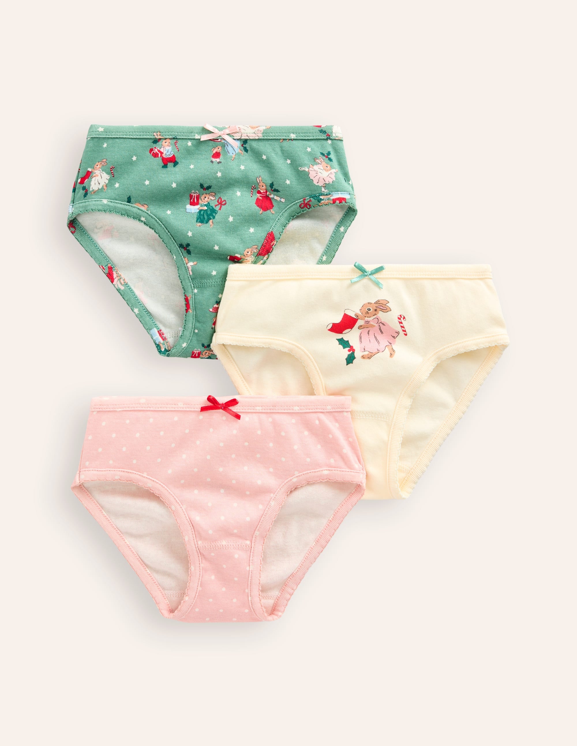 Pants 3 Pack-Csarite Festive Bunny - Image 1