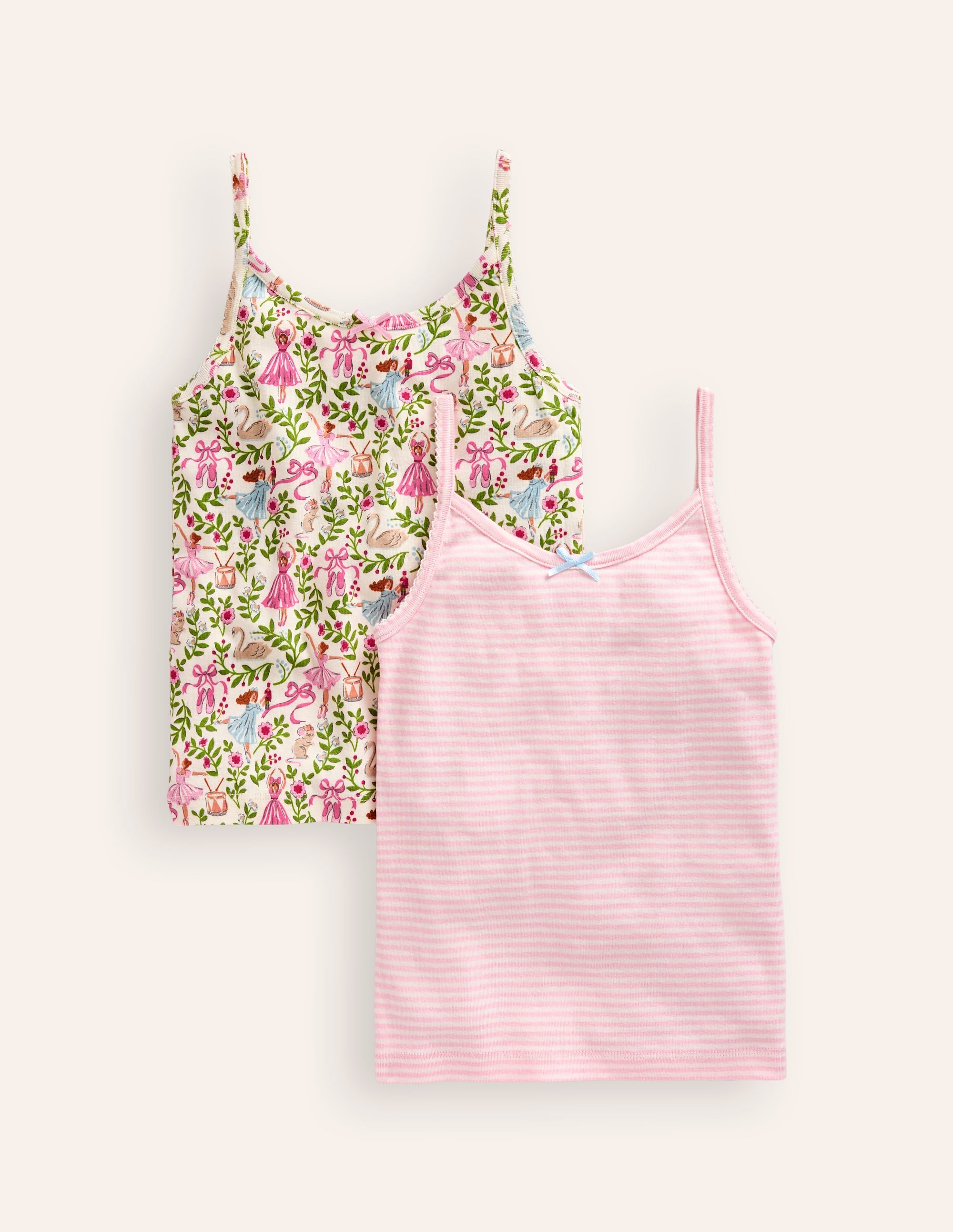 2-Pack Vests-Ivory Ballet Toile - Image 1