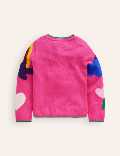 Joyful Cardigan-Tickled Pink-6