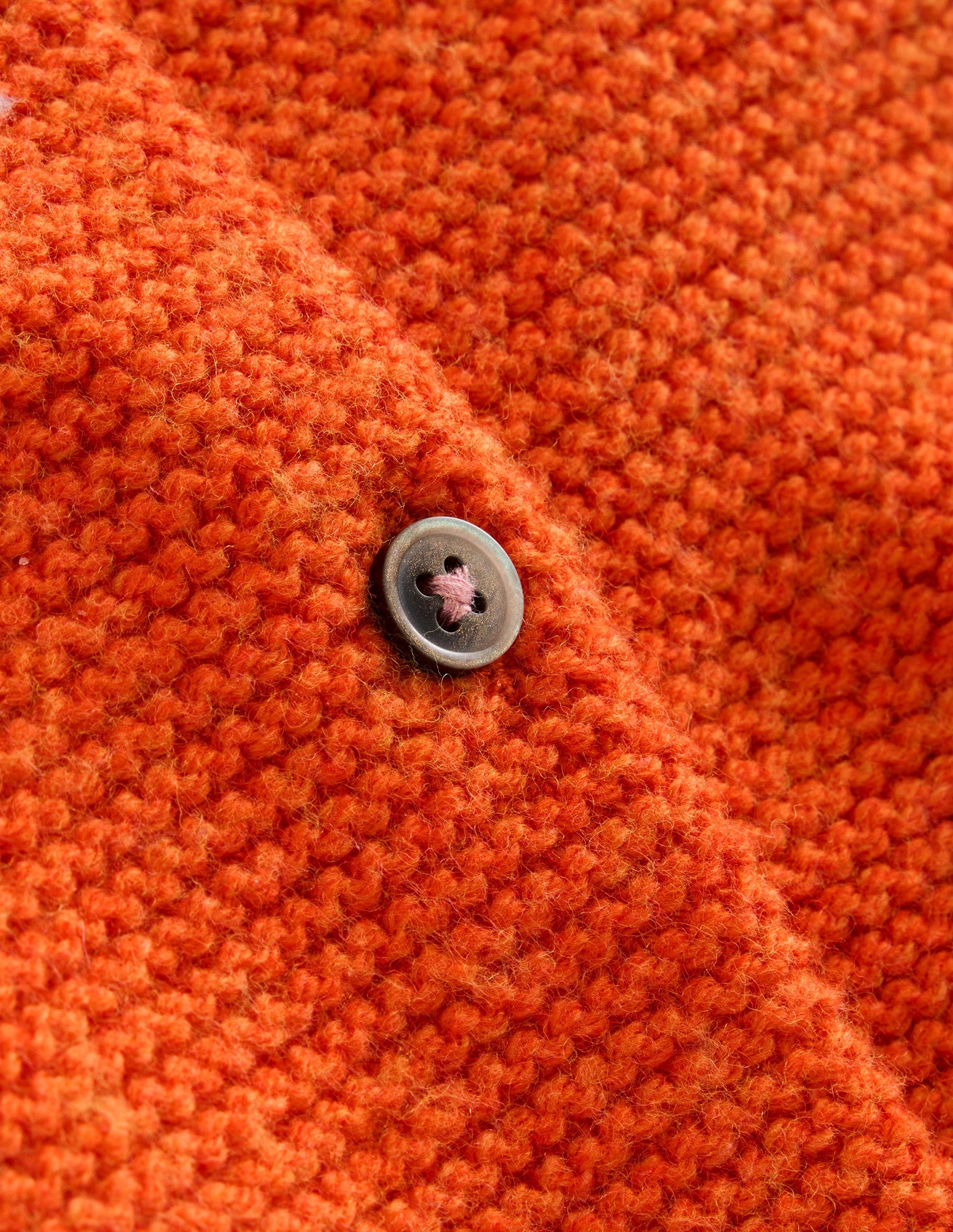 Textured Cardigan-Dark Orange-3