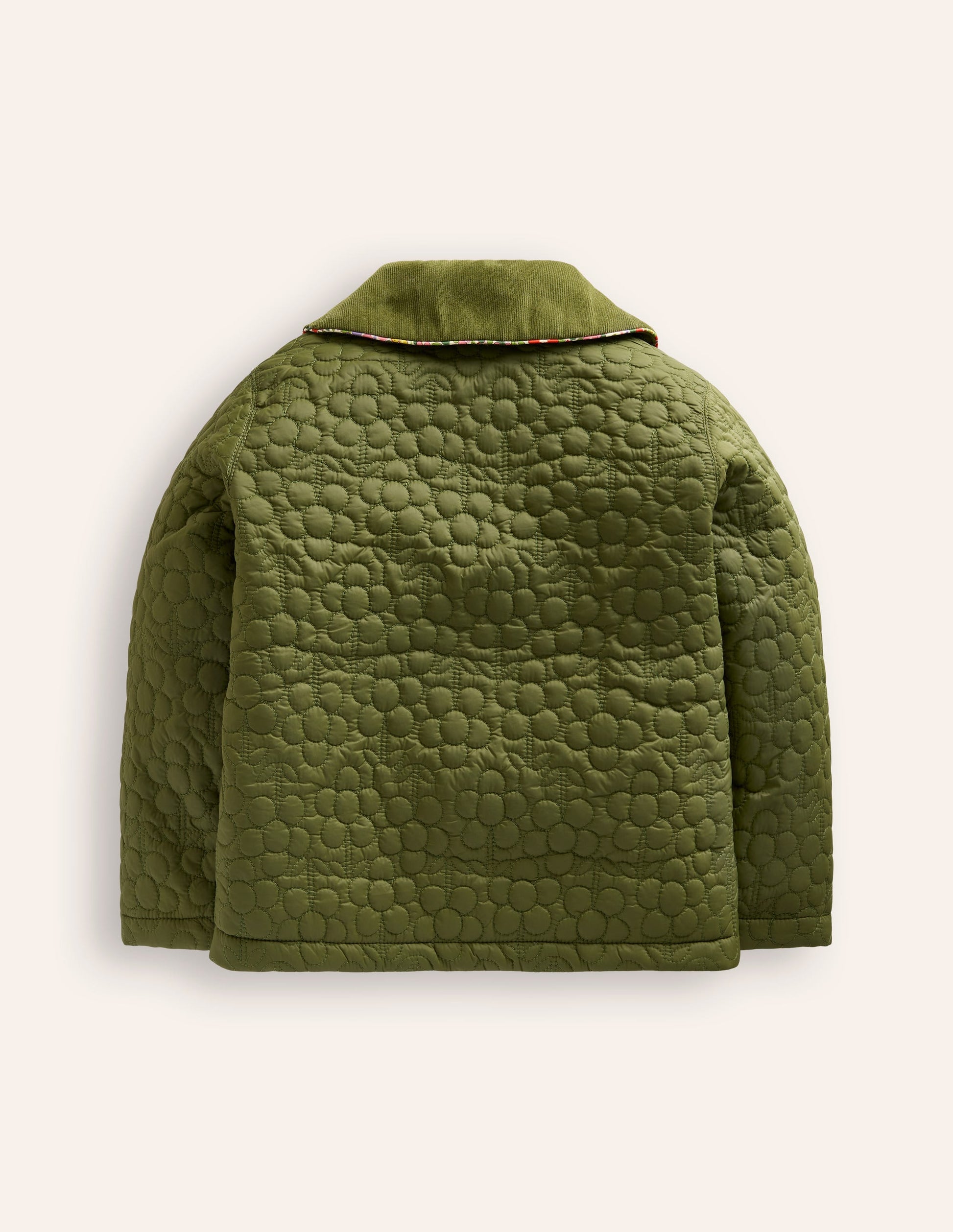 Classic Quilted Jacket-Woodland Moss Green-2