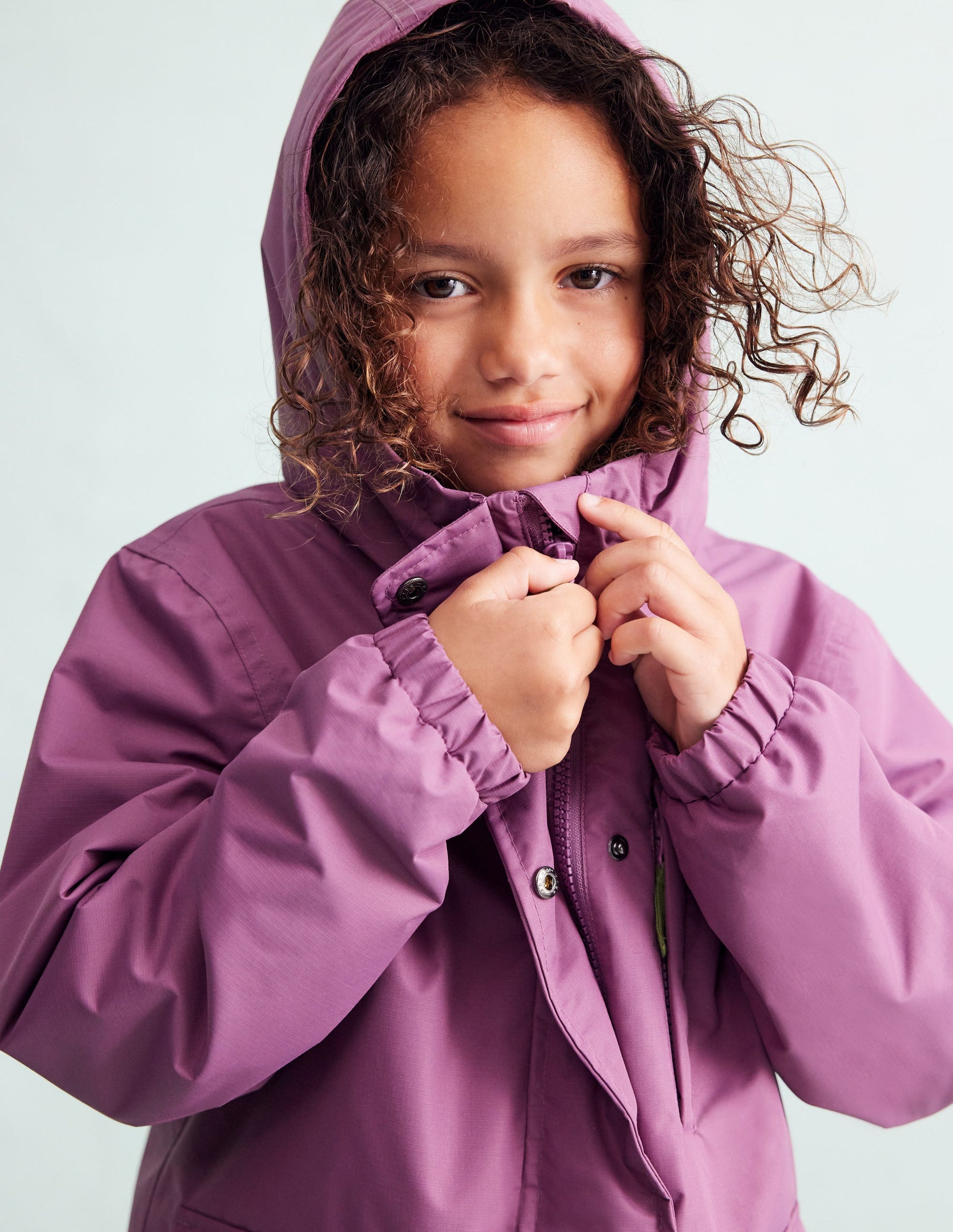 4-in-1 Waterproof Coat-Bramble Purple-5