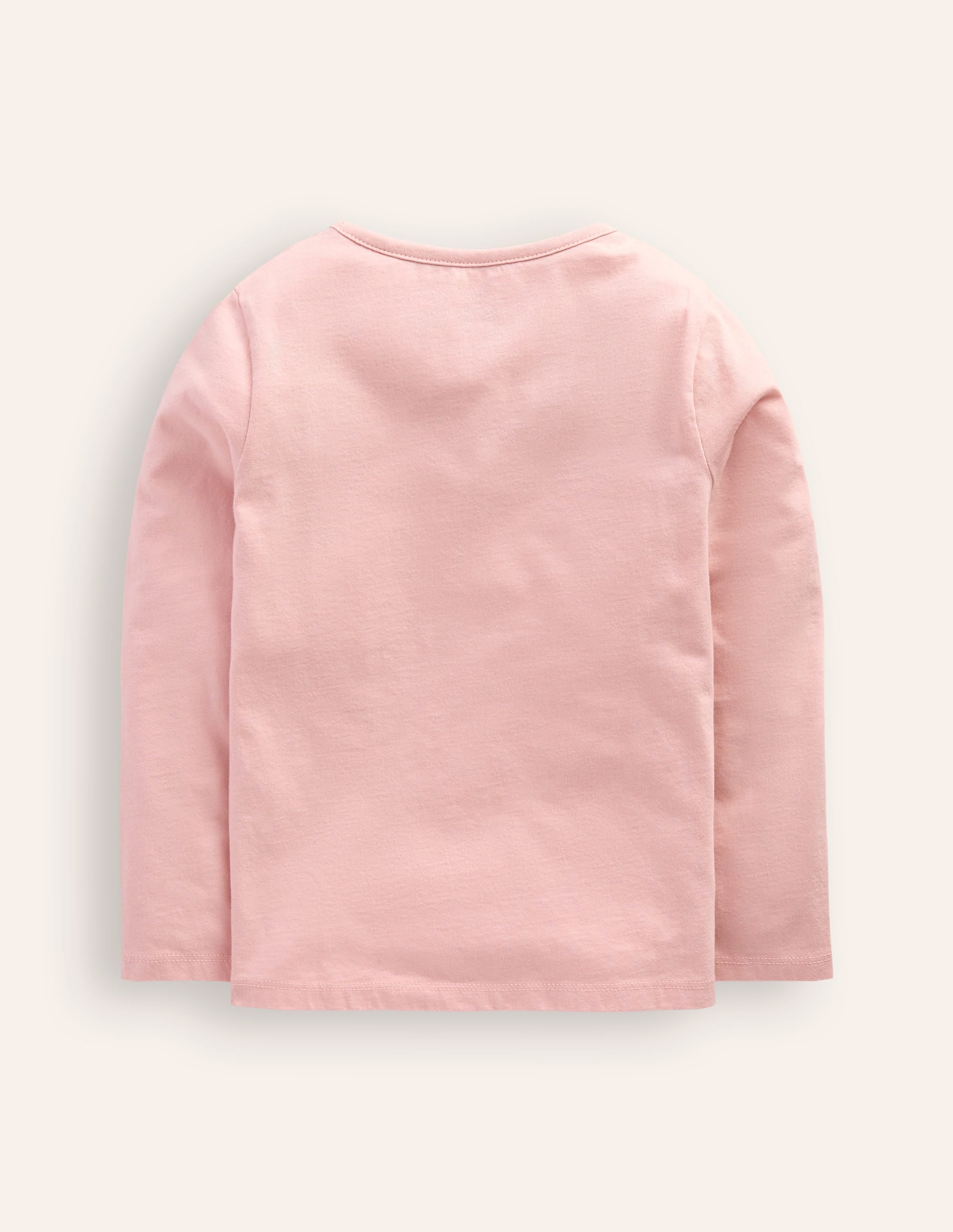 Printed Graphic T-Shirt-Chalk Pink Fungi - Image 2
