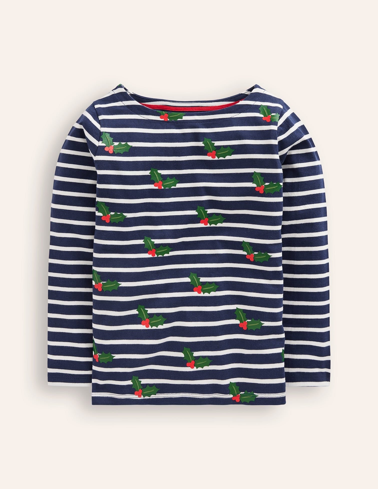 Ella Breton-Starboard Blue/ Ivory Festive - Image 1