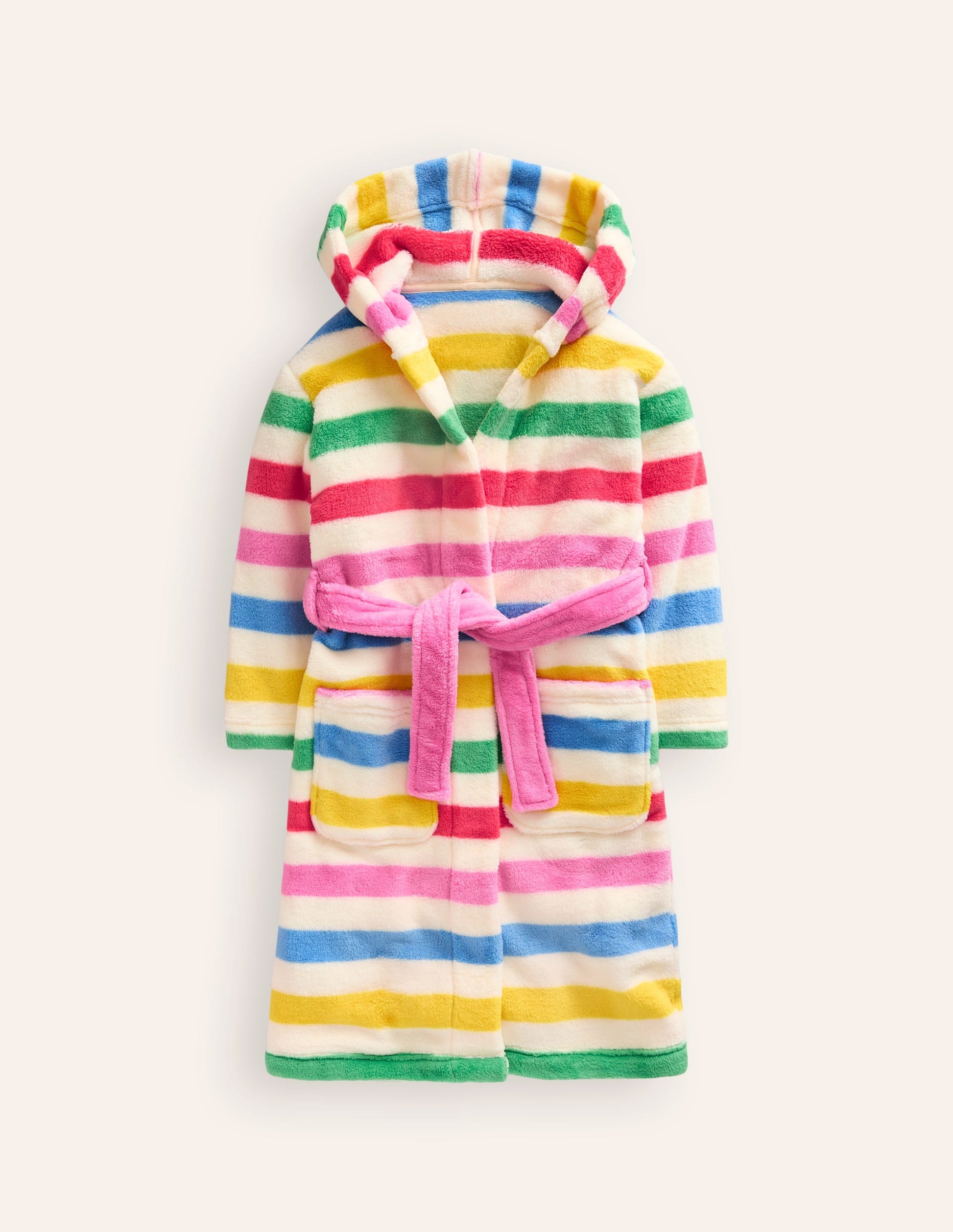 Dressing Gown-Multi Stripe-1