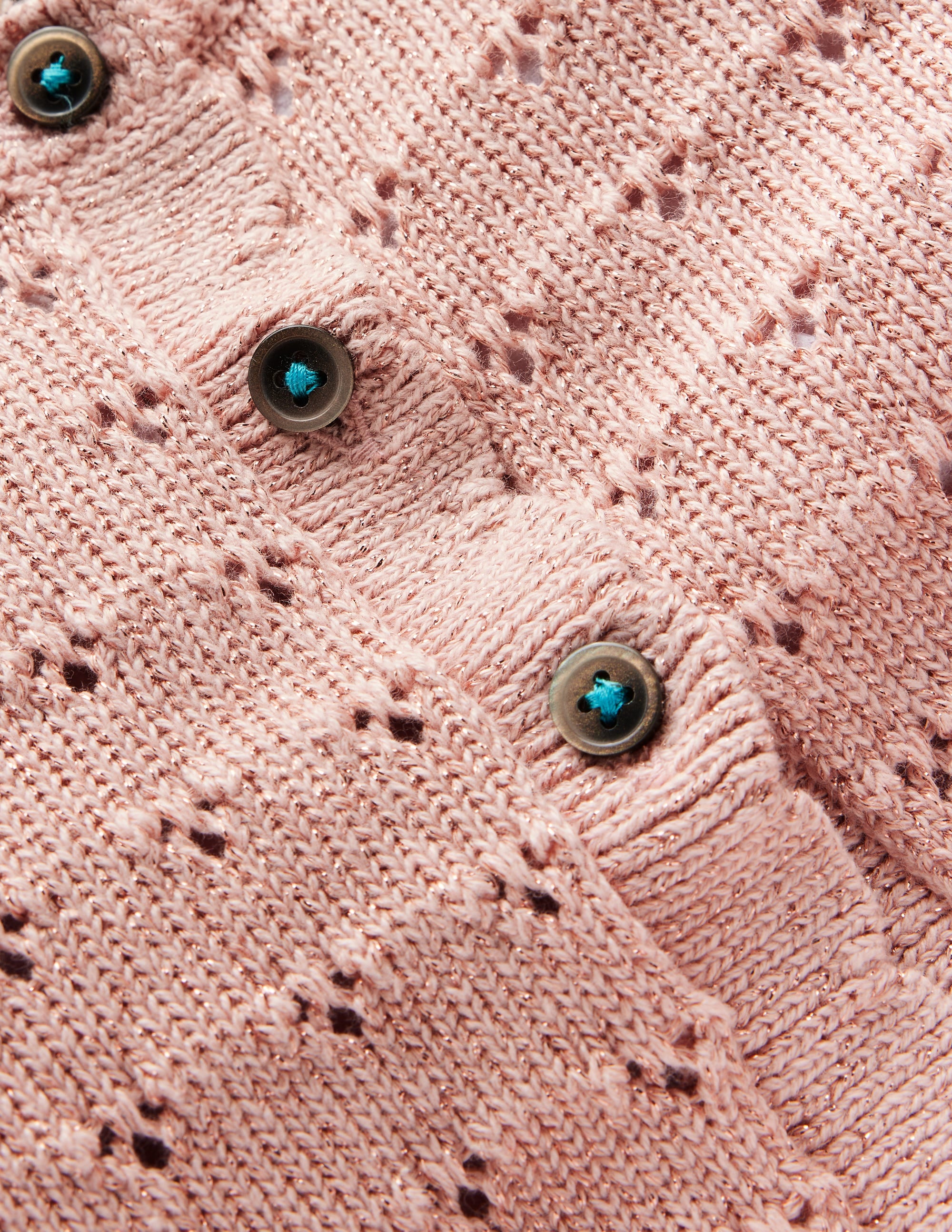 Sparkle Occasion Cardigan-Vintage Pink - Image 3