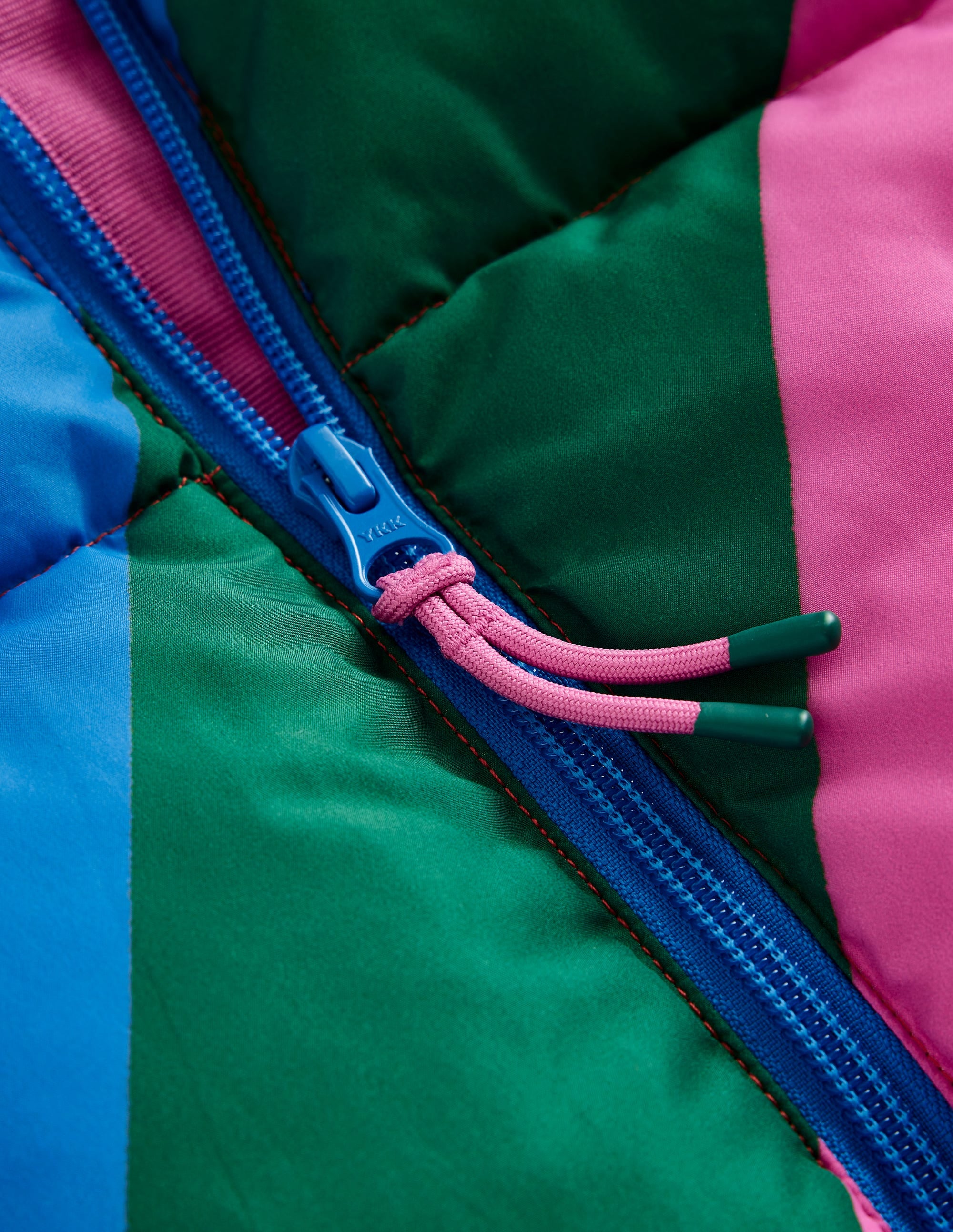 Fun Padded Coat-Rainbow Wave - Image 3