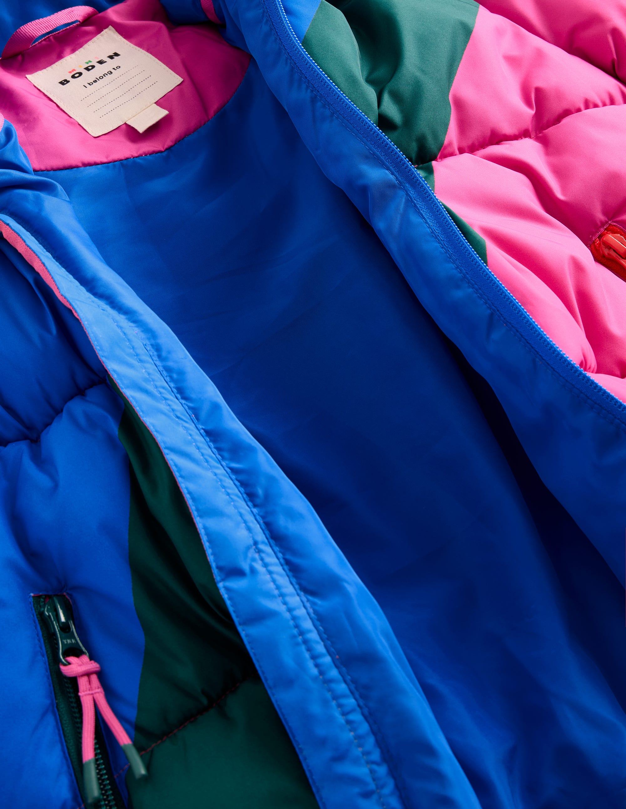 Fun Padded Coat-Rainbow Wave - Image 5
