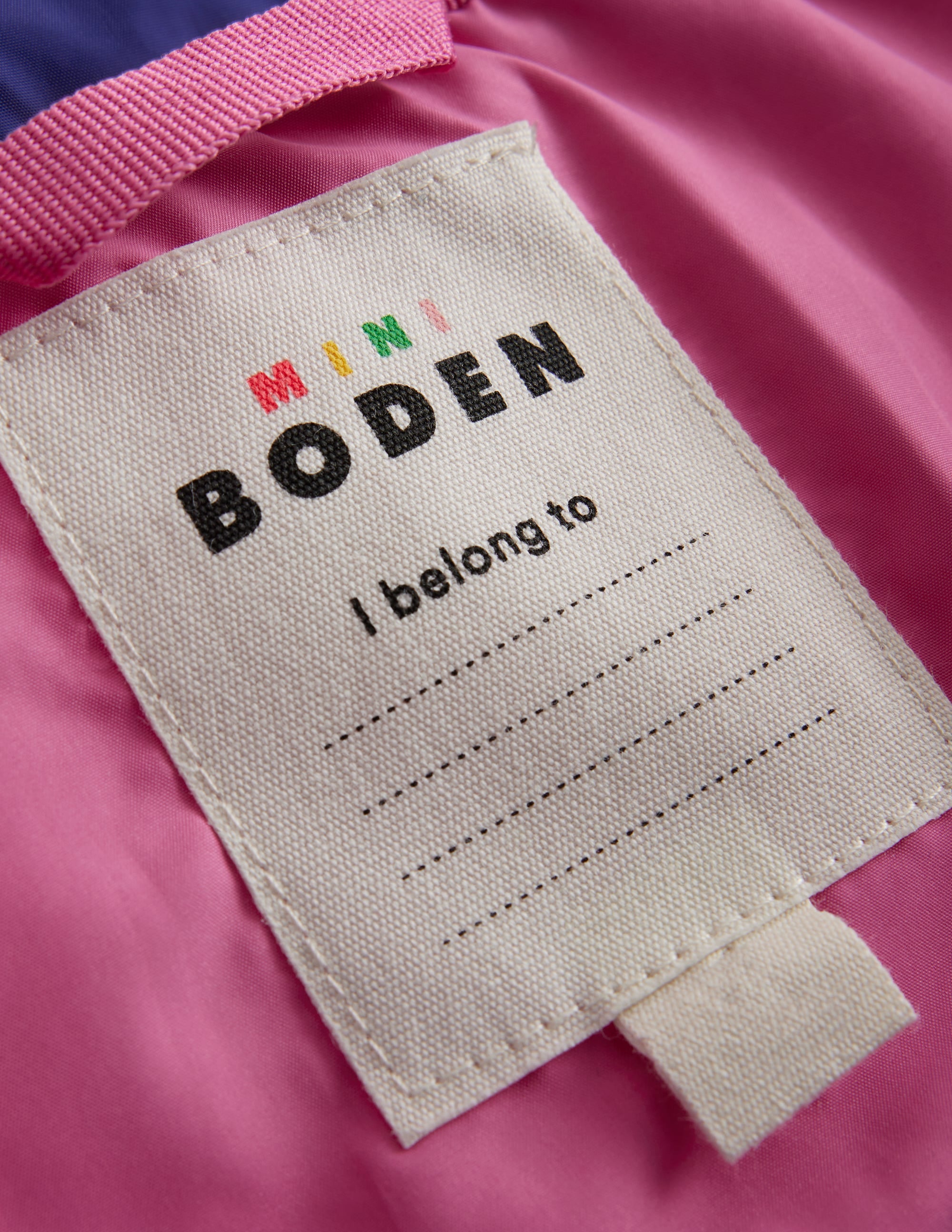 Fun Padded Coat-Colourblock Flower - Image 4