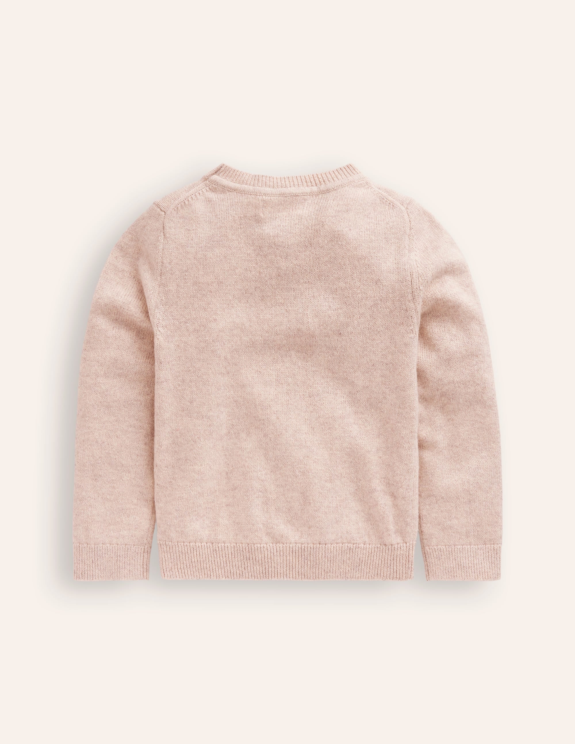 Pom Pom Jumper-Oatmeal Pom Pom - Image 2