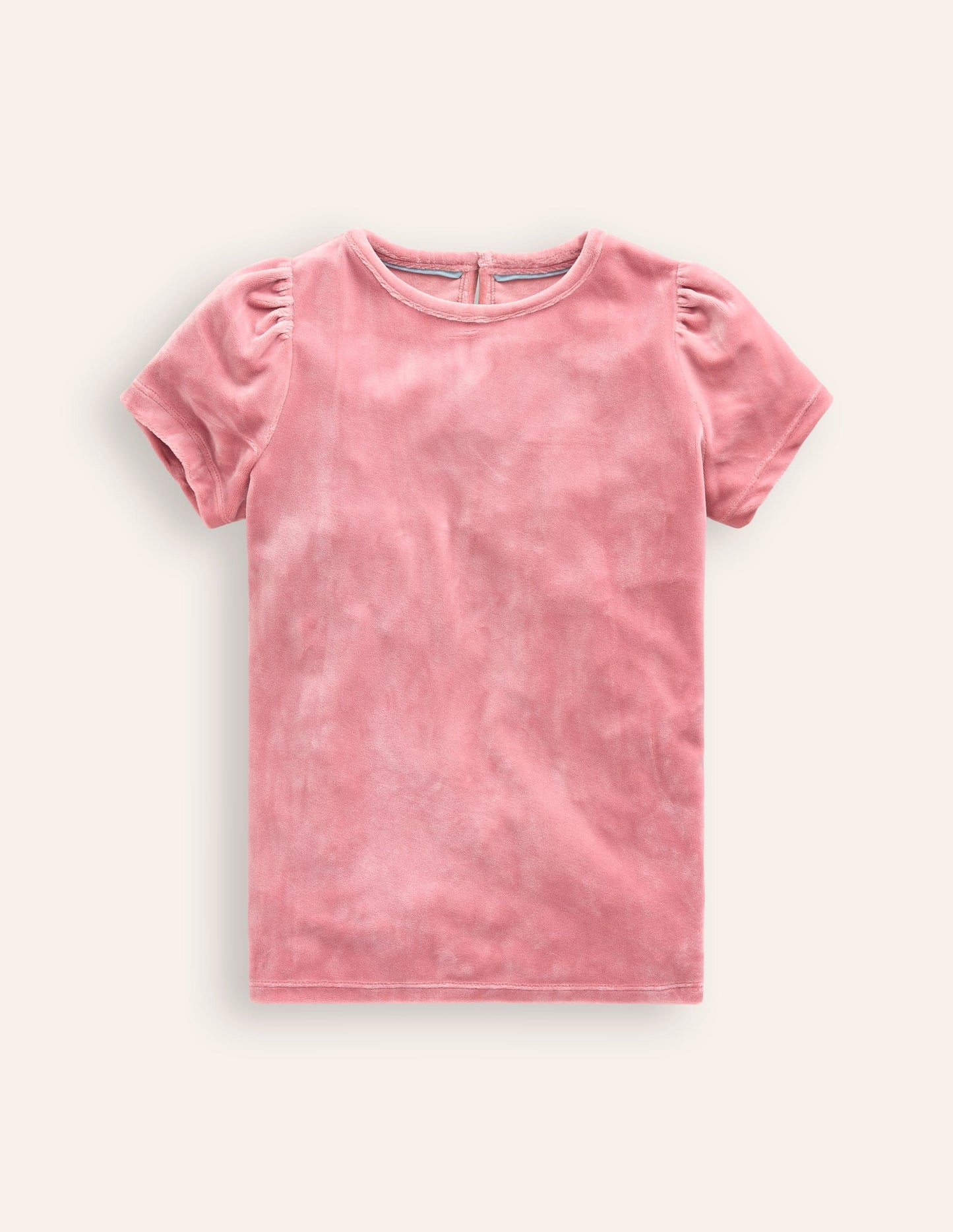 Velvet Party Top-Vintage Pink