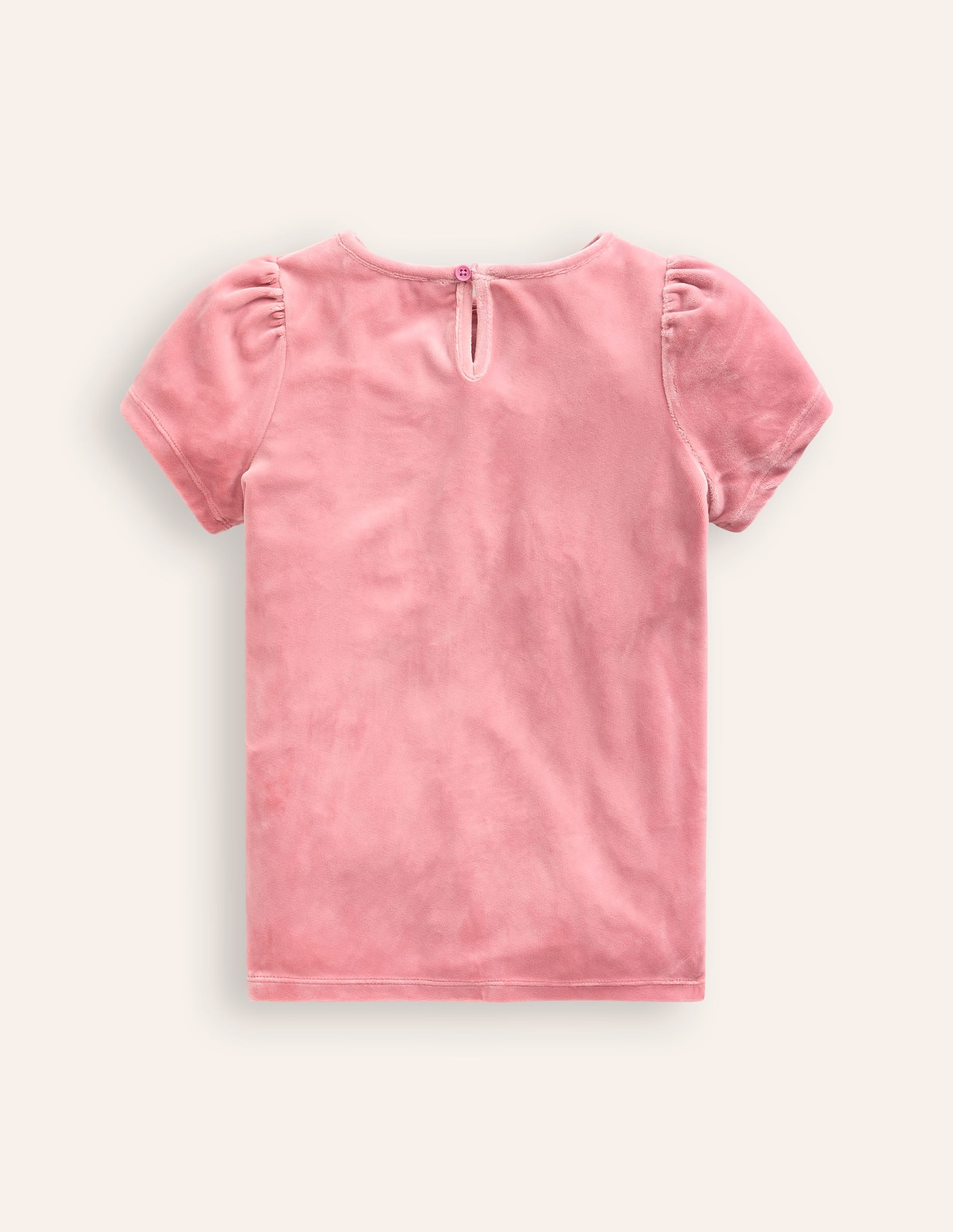 Velvet Party Top-Vintage Pink - Image 2