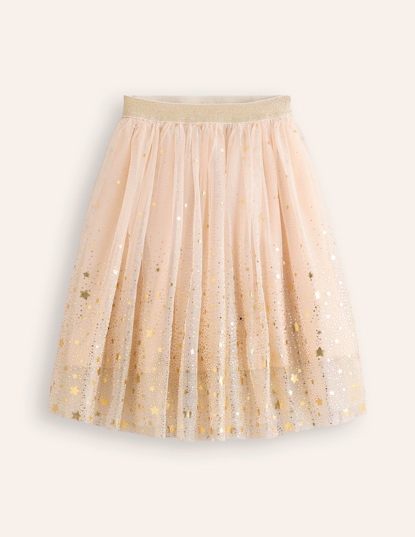 Tulle Metallic Ombre Skirt-Sandpiper Gold Star