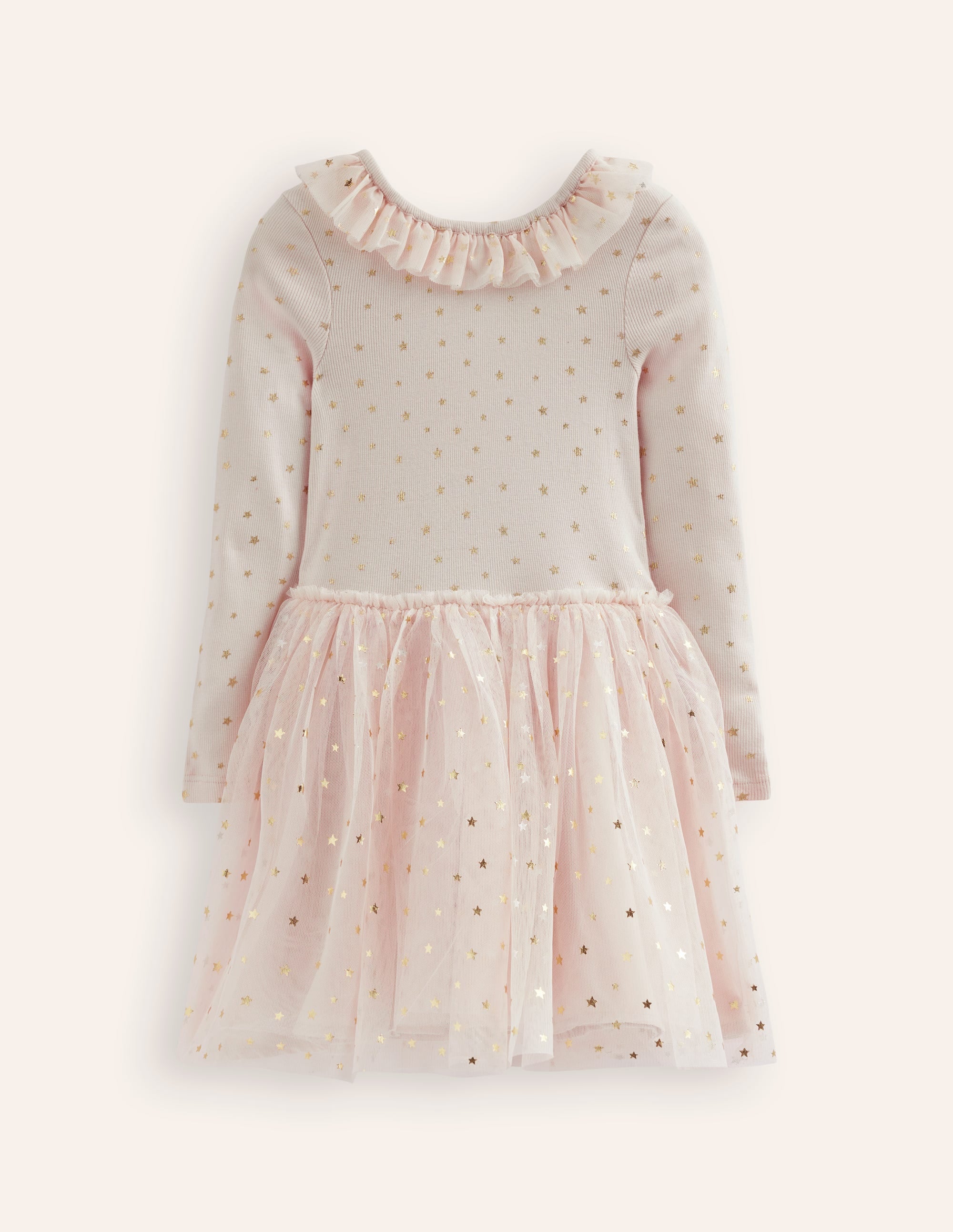 Rose Twirly Tulle Dress-Sandpiper Multi Stars - Image 1
