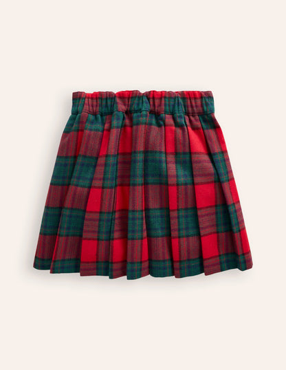 Helen Kilt-Red and French Navy Check