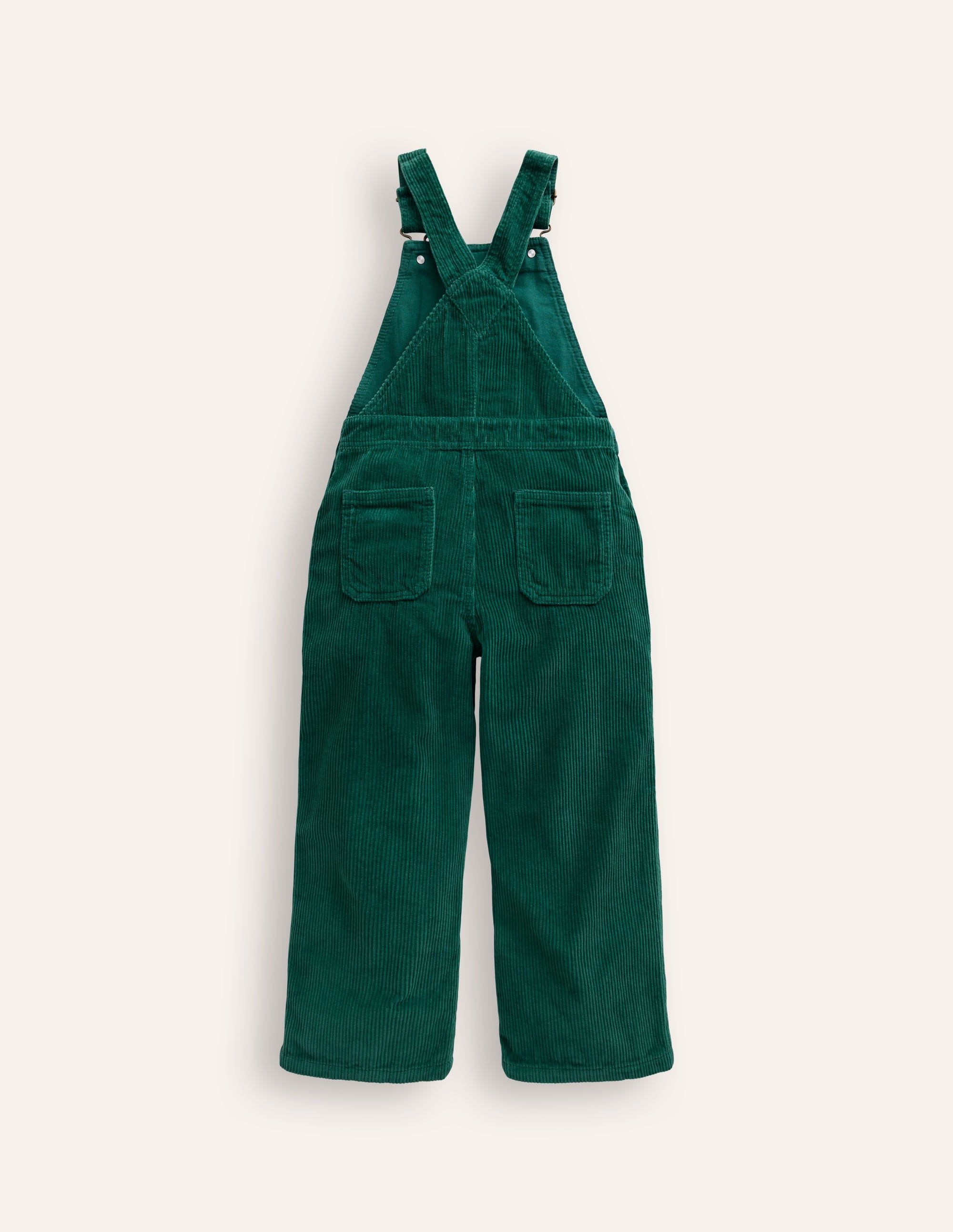 Straight Leg Dungaree-Jewel Green Heart - Image 2