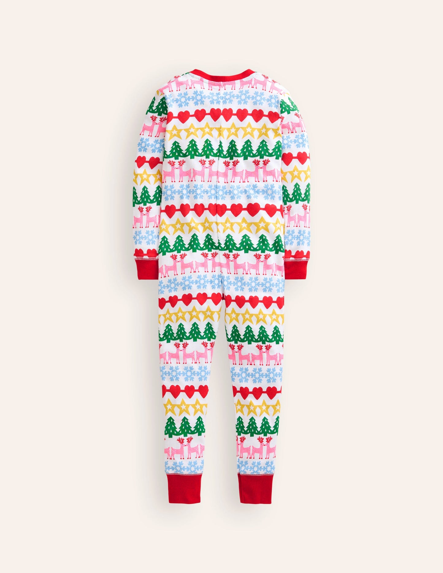 Snug All-In-One Pyjama-Christmas Fair Isle