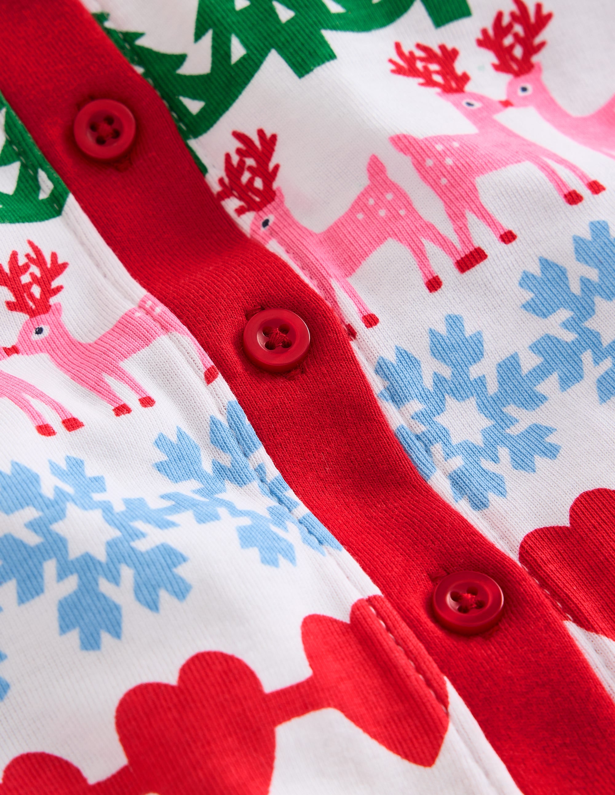 Snug All-In-One Pyjama-Christmas Fair Isle - Image 3