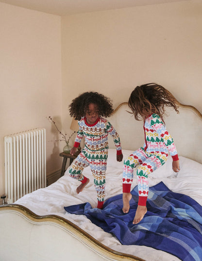 Snug All-In-One Pyjama-Christmas Fair Isle