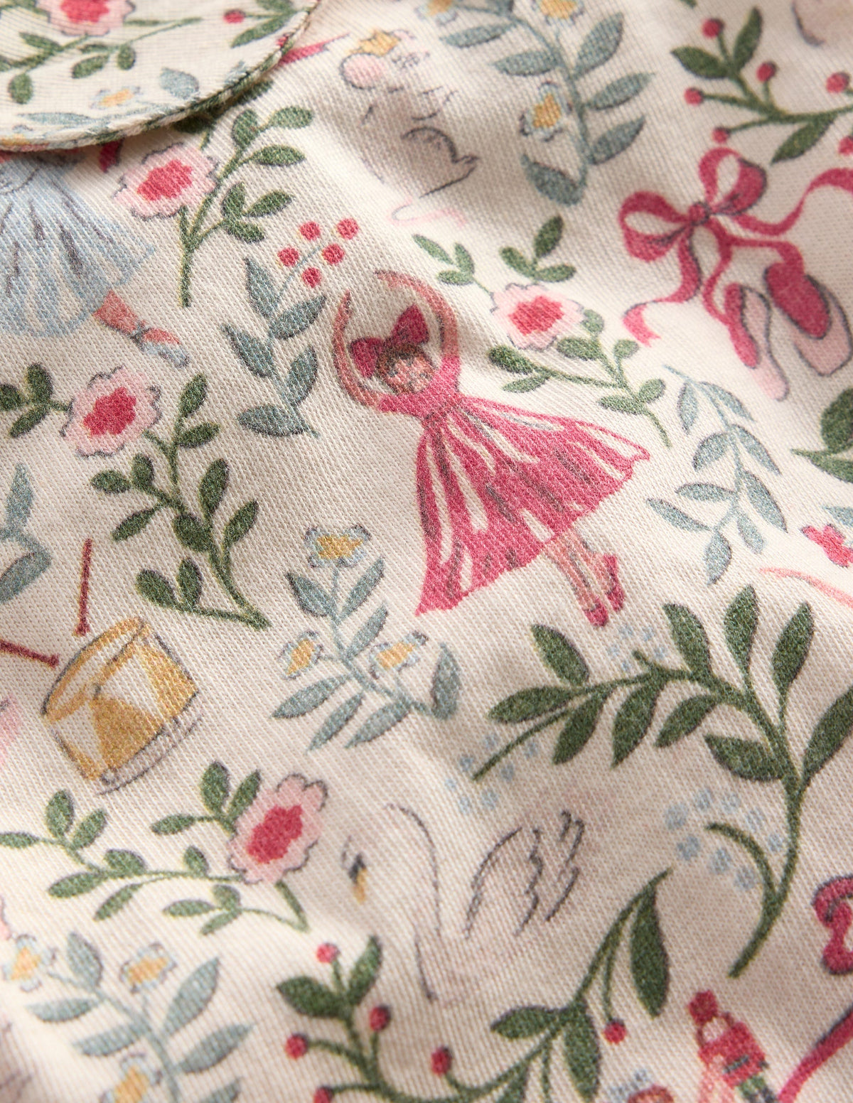 Collared Jersey Top-Vanilla White Ballet Toile - Image 3