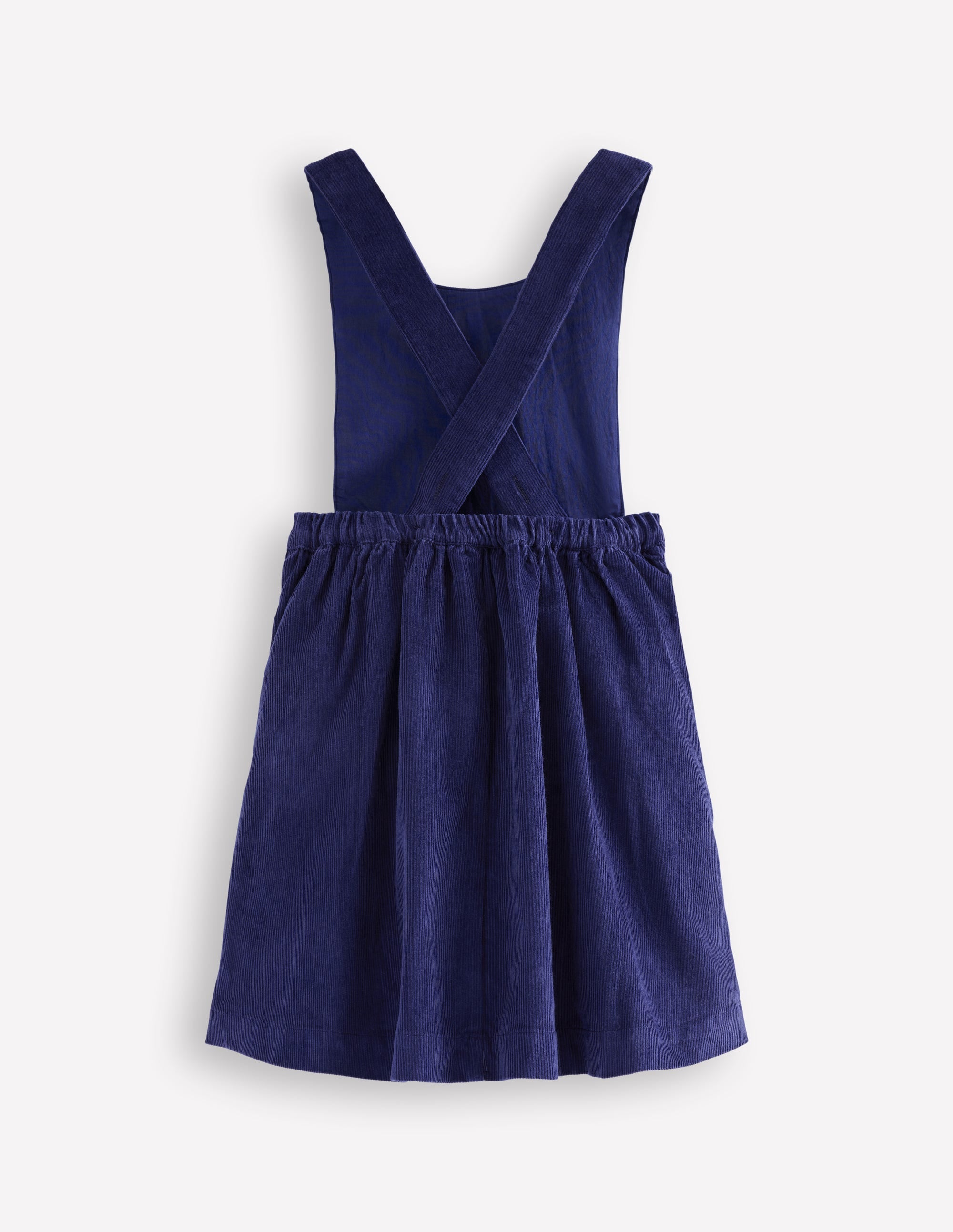 Lucilla Pinafore Dress-Starboard Blue Cherries - Image 2