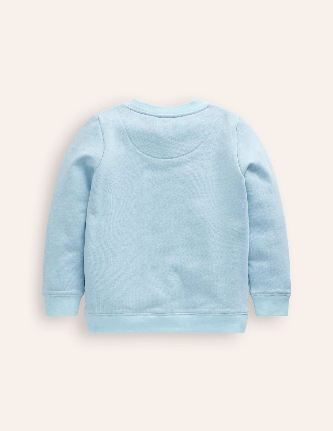 Appliqué Sweatshirt-Vintage Blue Carousel