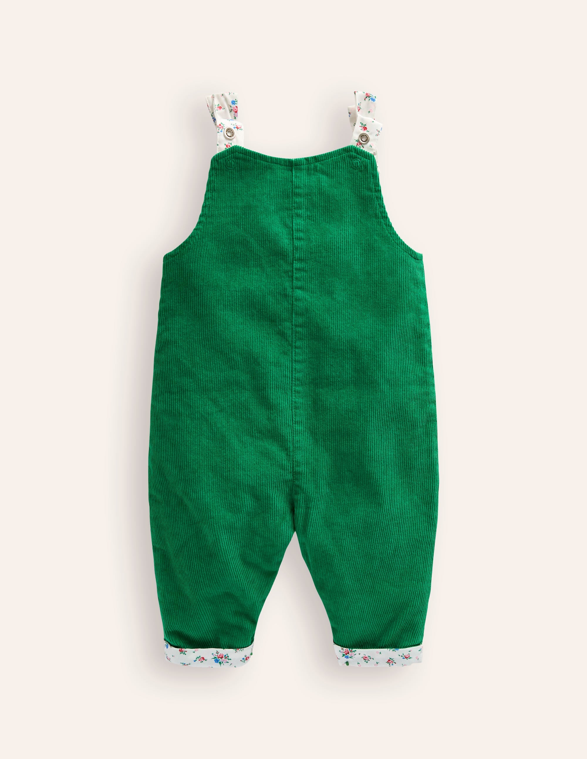 Pocket Detail Dungaree-Highland Green - Image 2