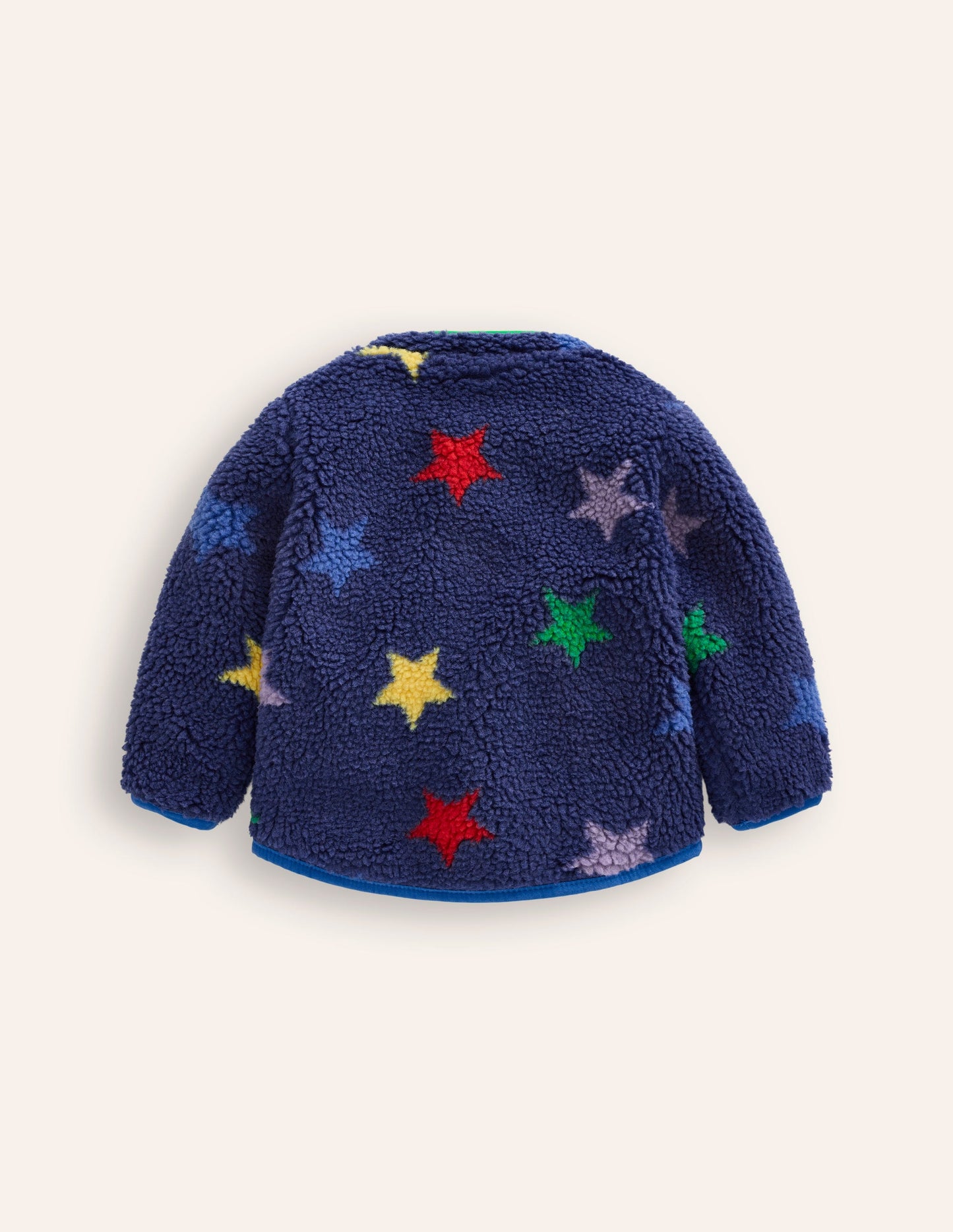 Cosy Borg Jacket-Multi Star